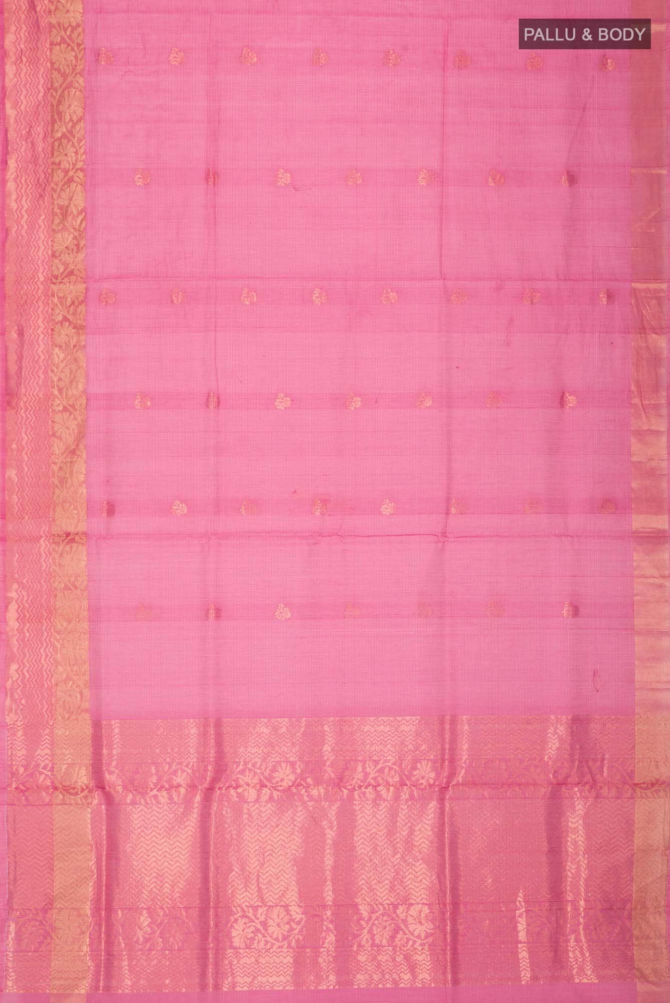 Pink Silk Cotton Saree
