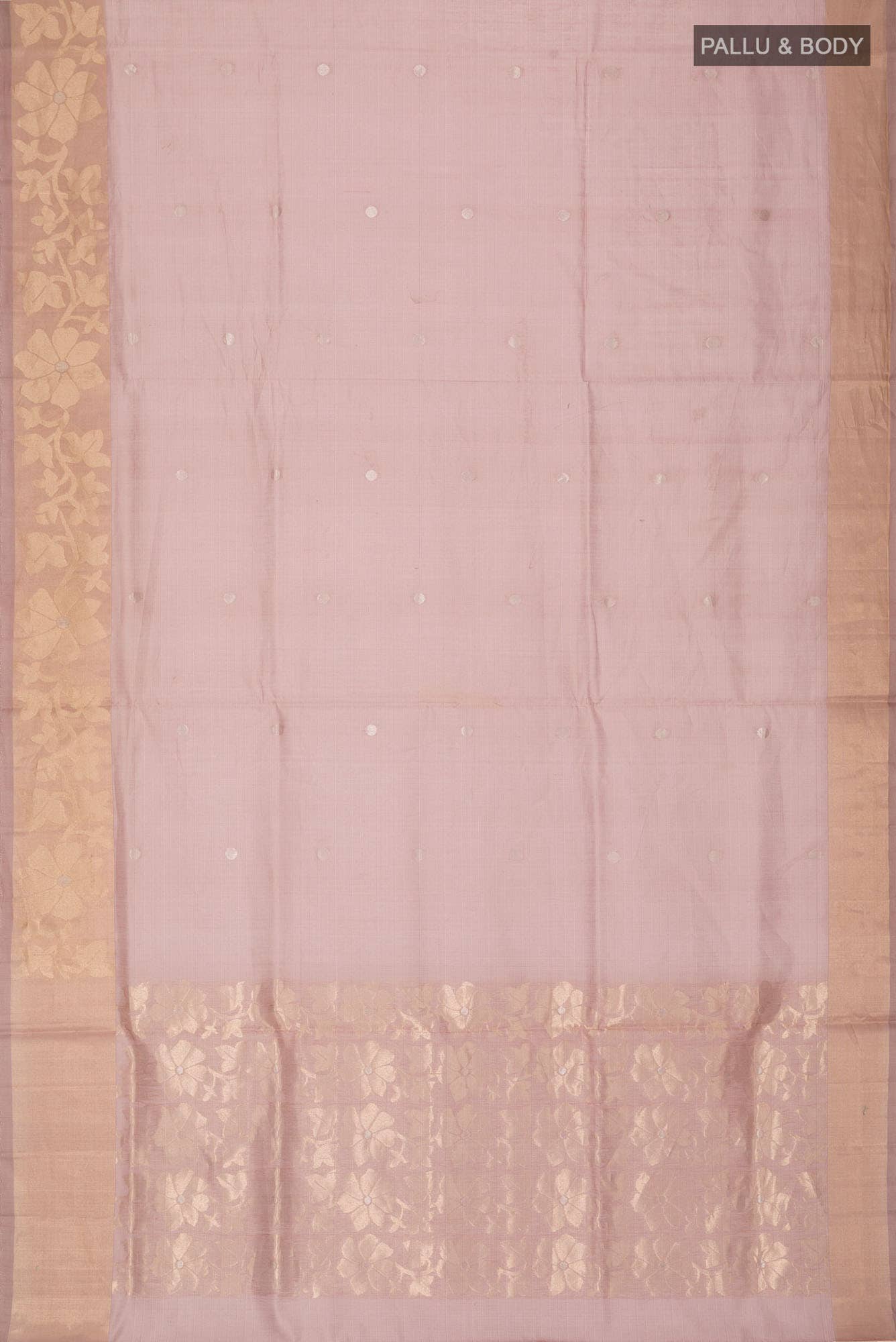 Mauve Silk Cotton Saree