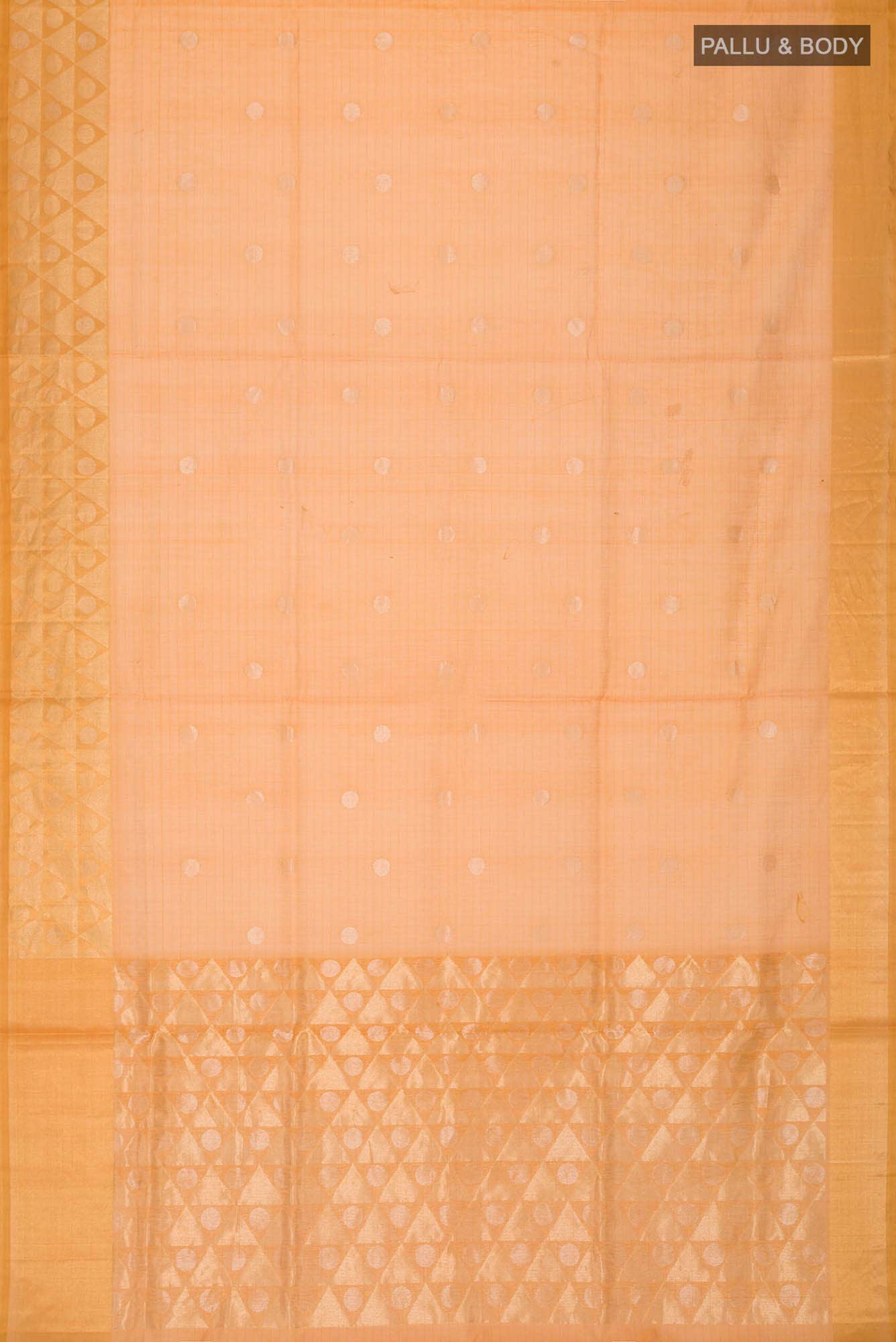 Yellow Silk Cotton Saree