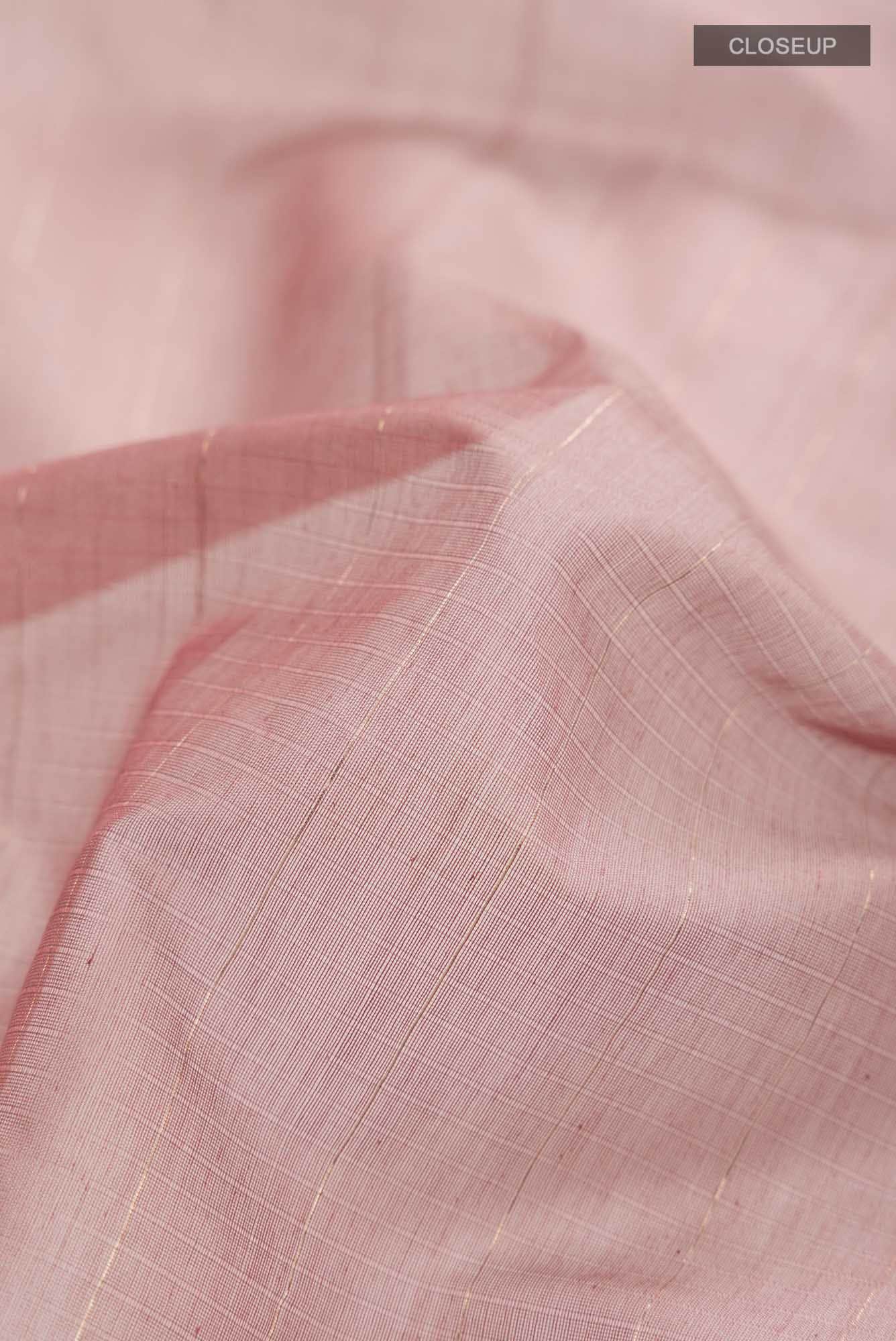 Mauve Silk Cotton Saree