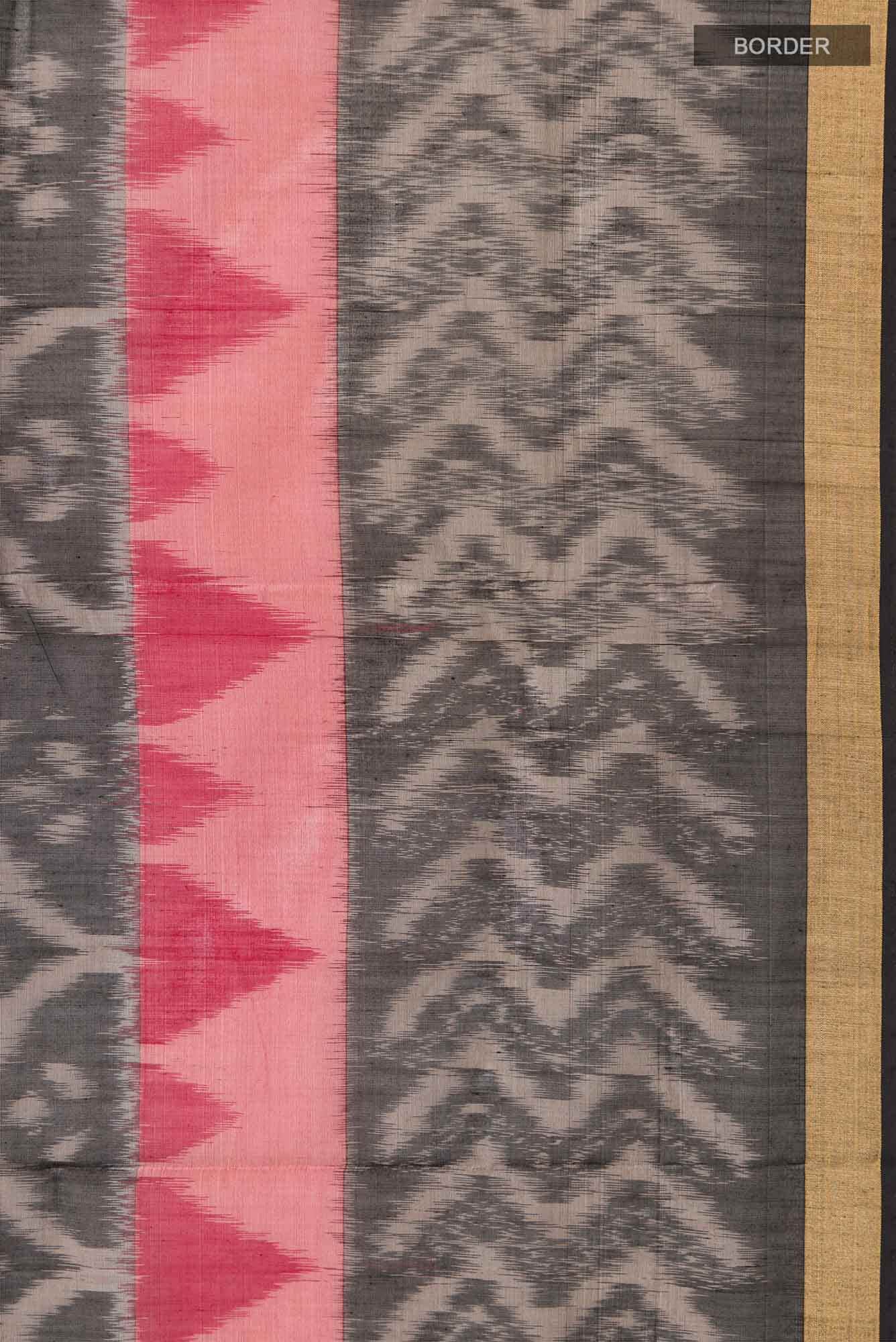 Black Silk Cotton Saree