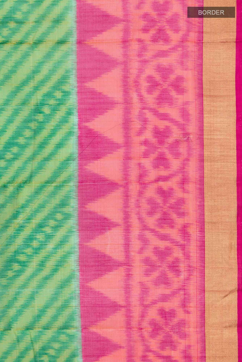Green Silk Cotton Saree