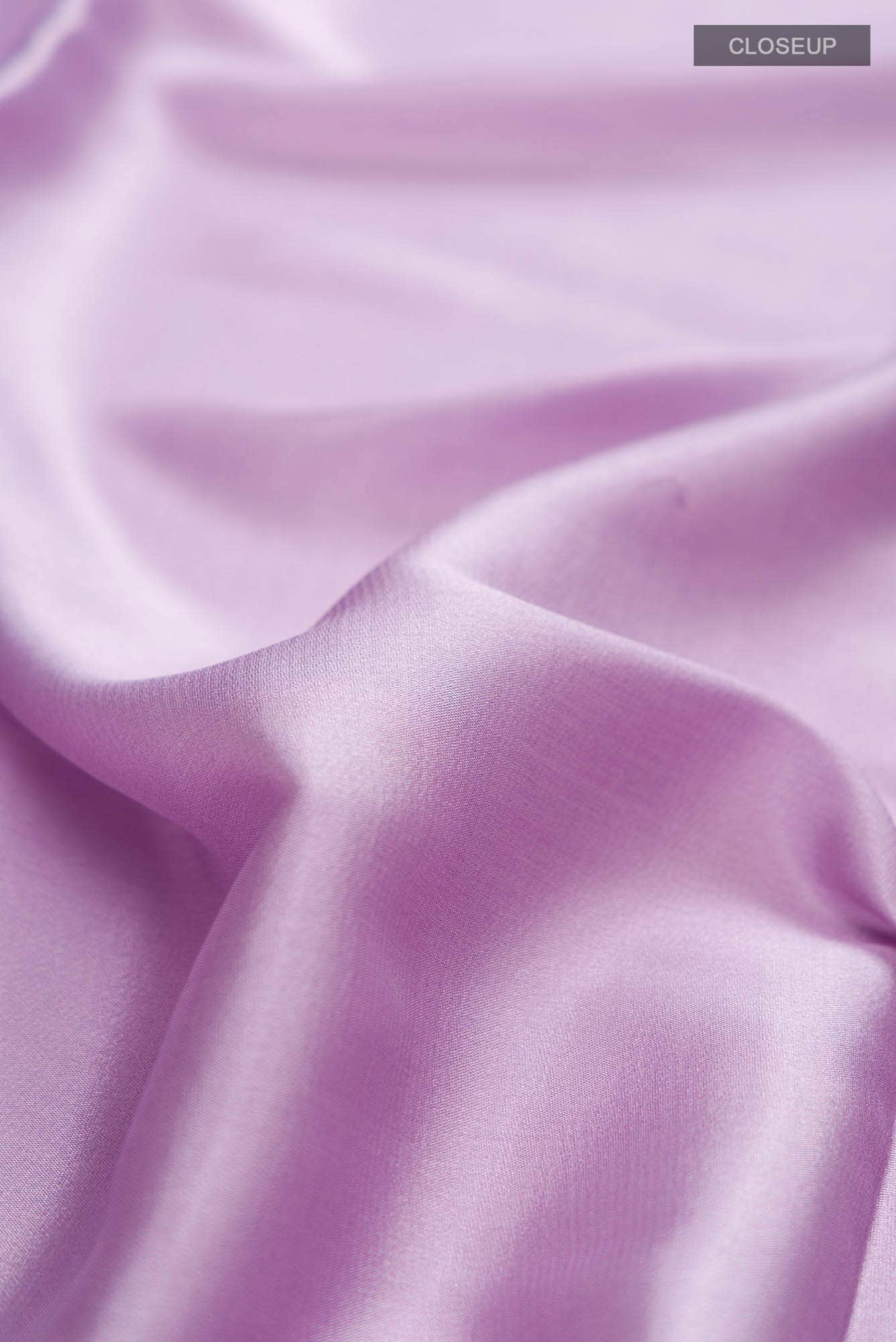 Lavender Mysore Crepe Saree