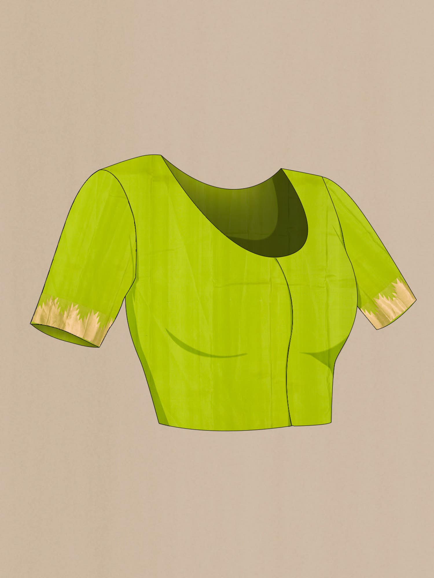 Green Kanchipuram Silk Saree