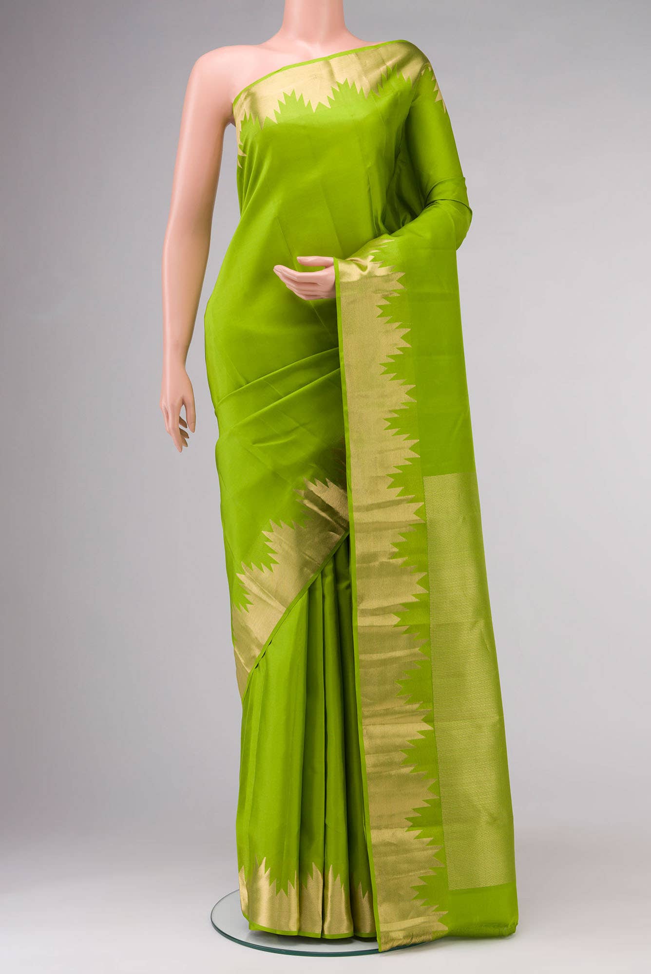 Green Kanchipuram Silk Saree