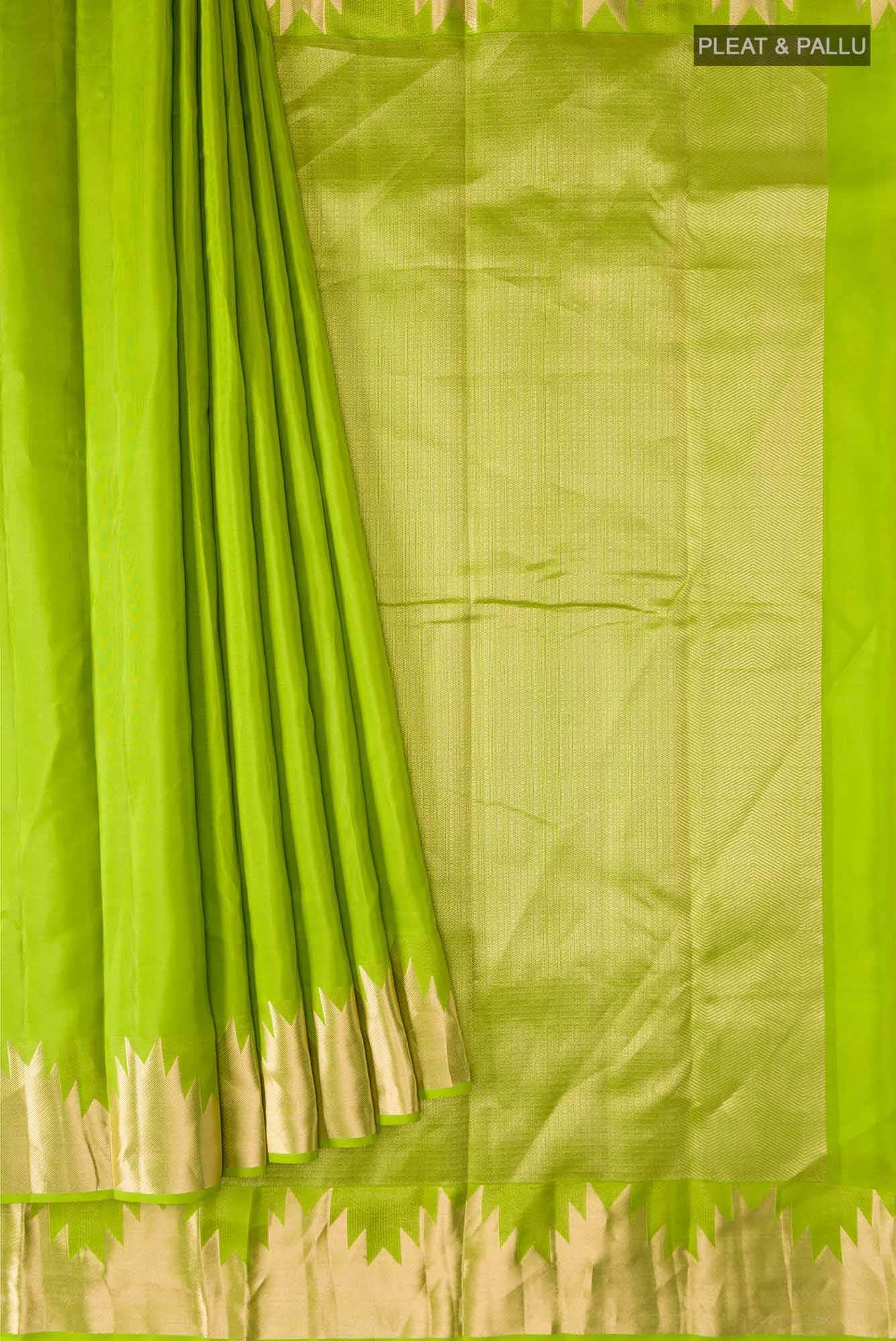 Green Kanchipuram Silk Saree