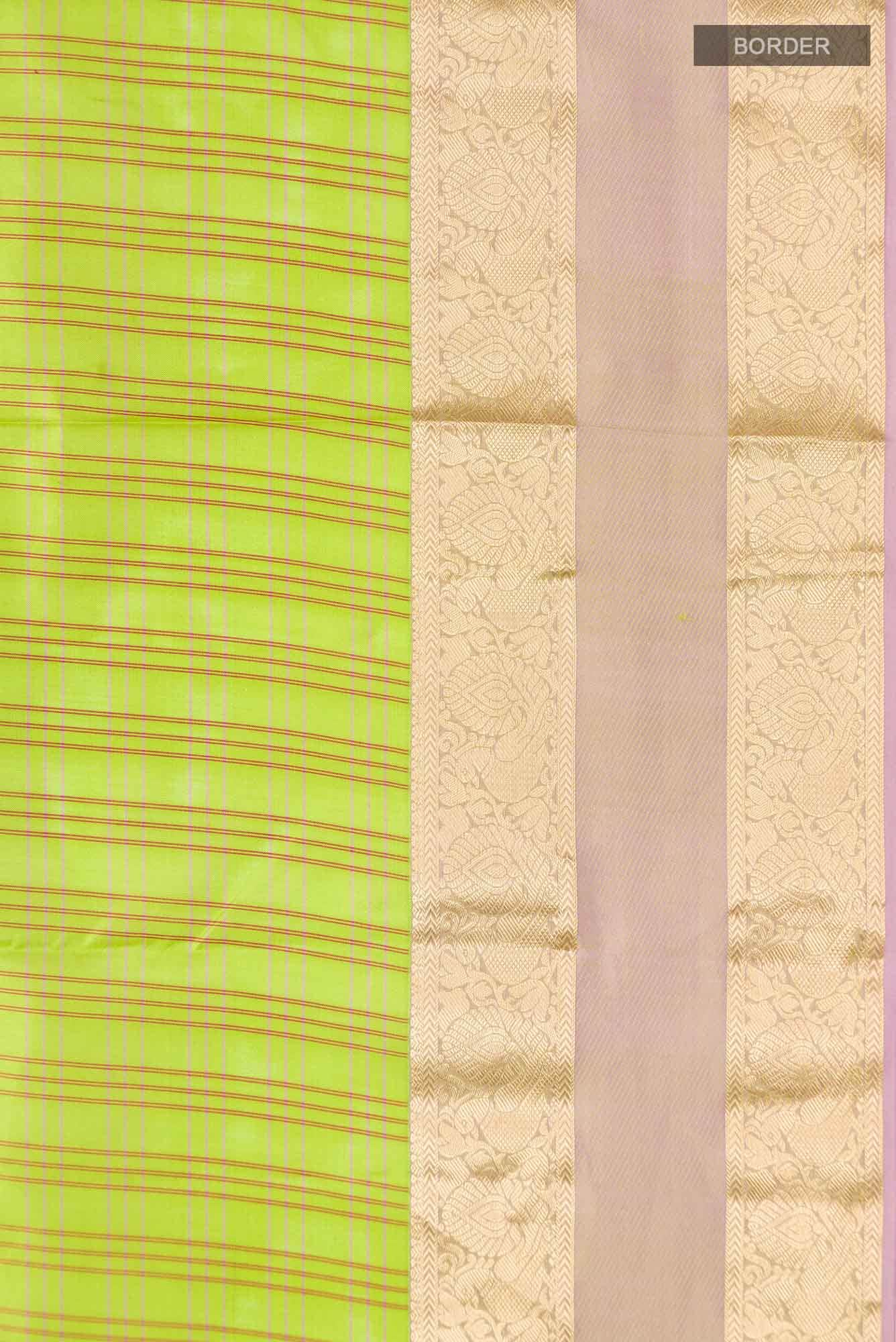 Green Kanchipuram Silk Saree