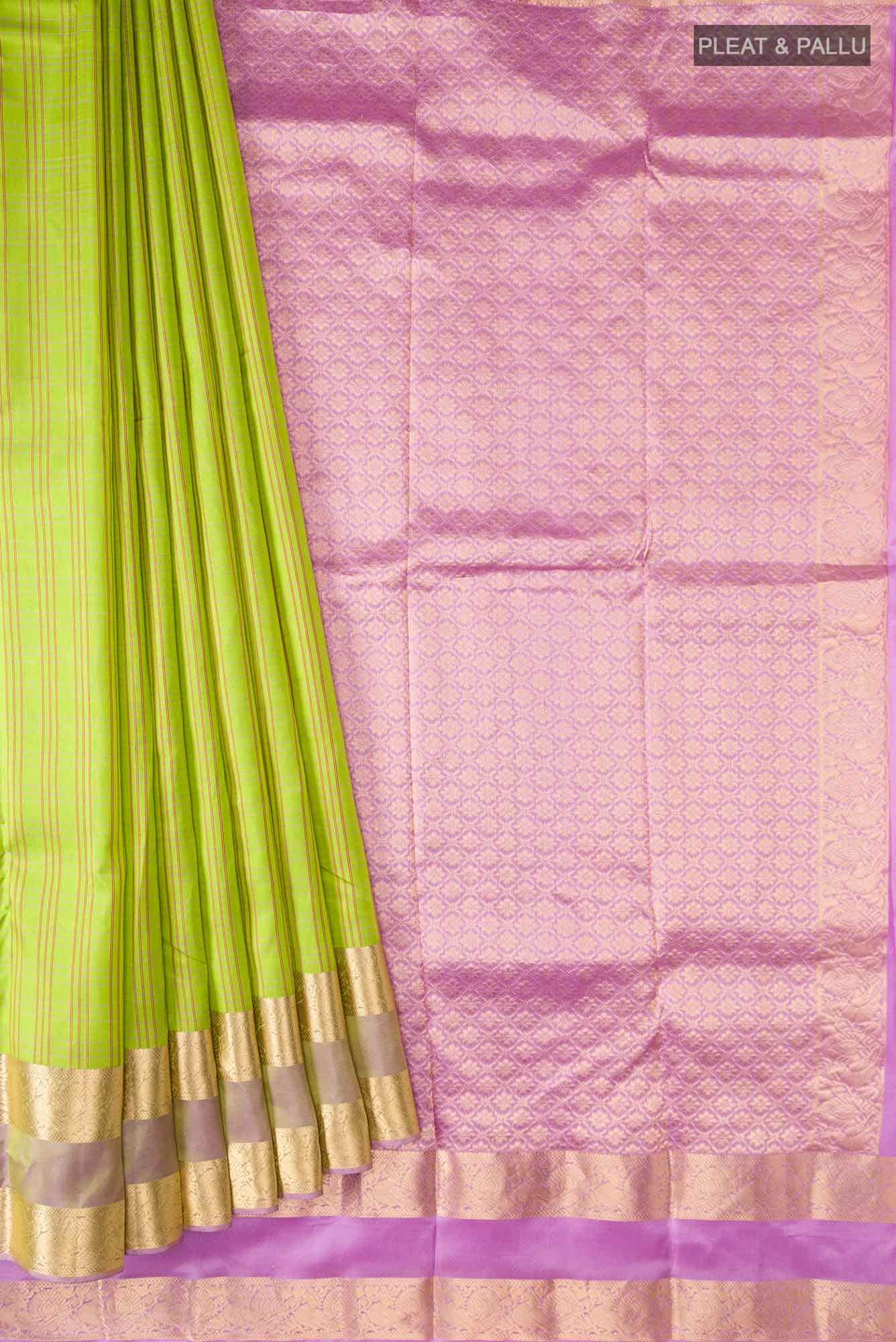 Green Kanchipuram Silk Saree