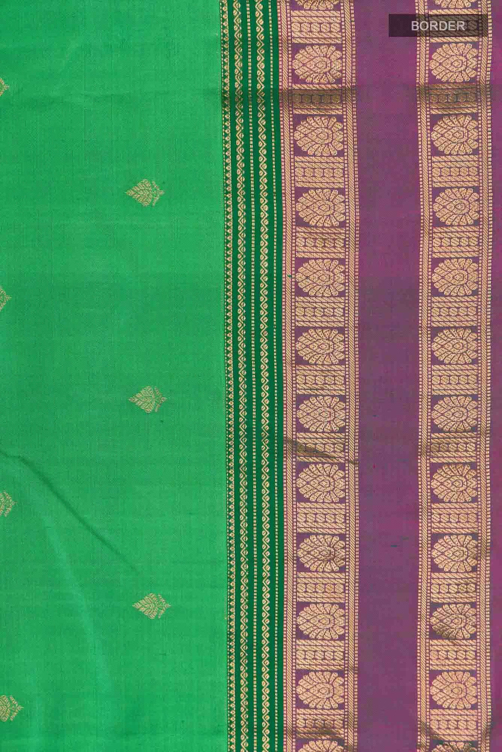 Green Kanchipuram Silk Saree