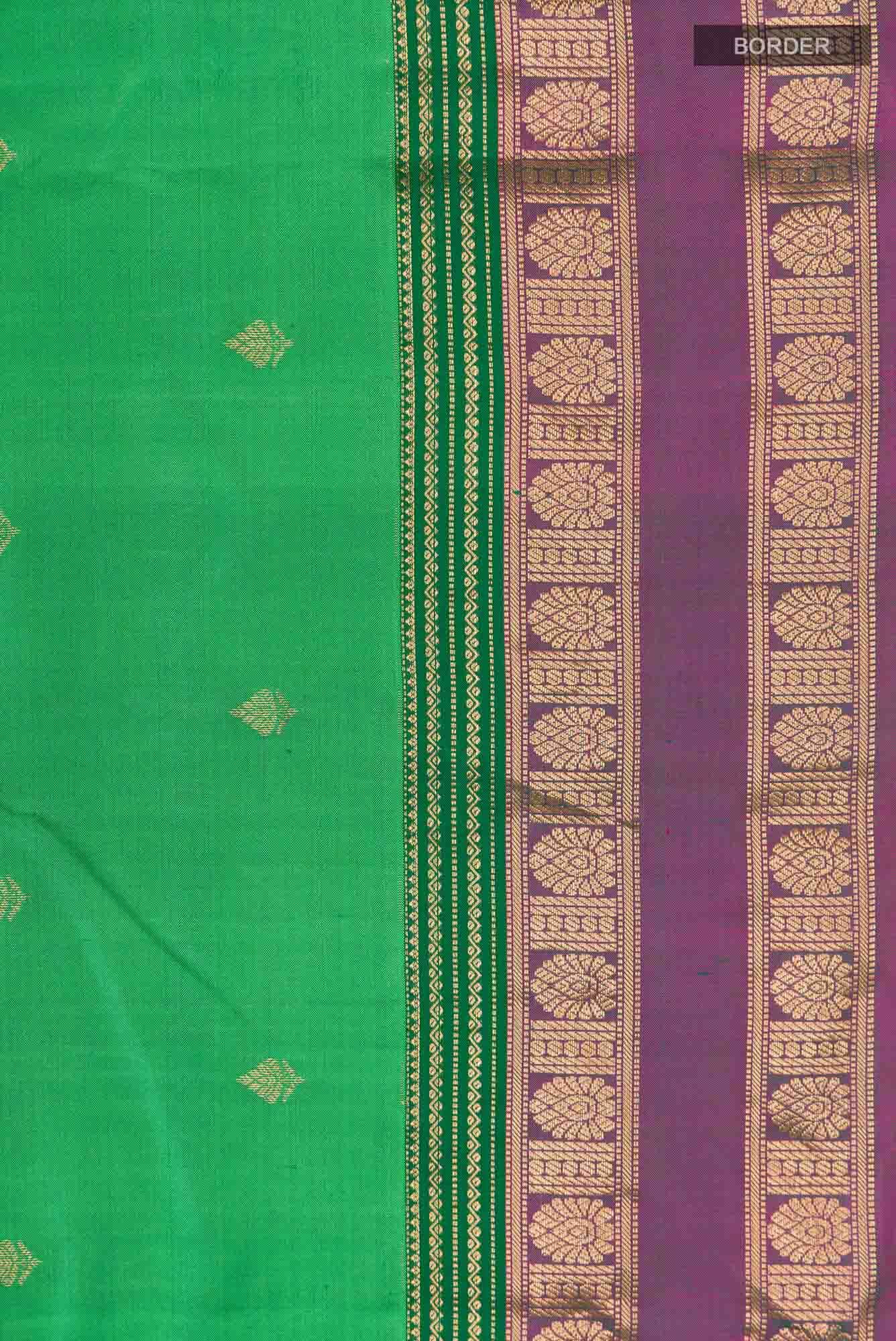 Green Kanchipuram Silk Saree