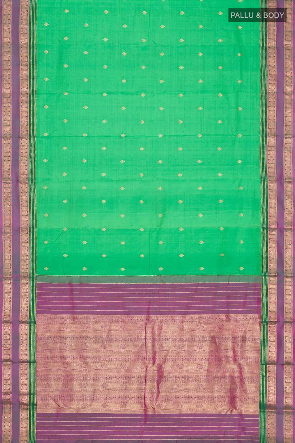 Green Kanchipuram Silk Saree