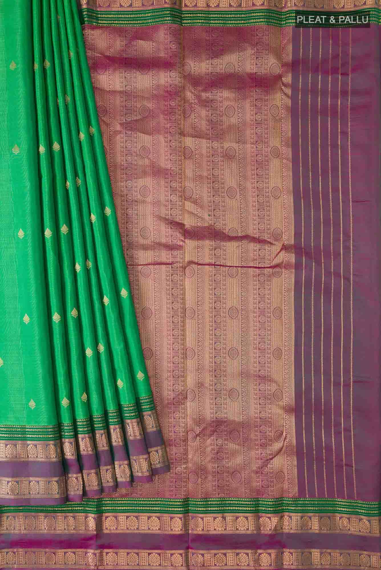 Green Kanchipuram Silk Saree