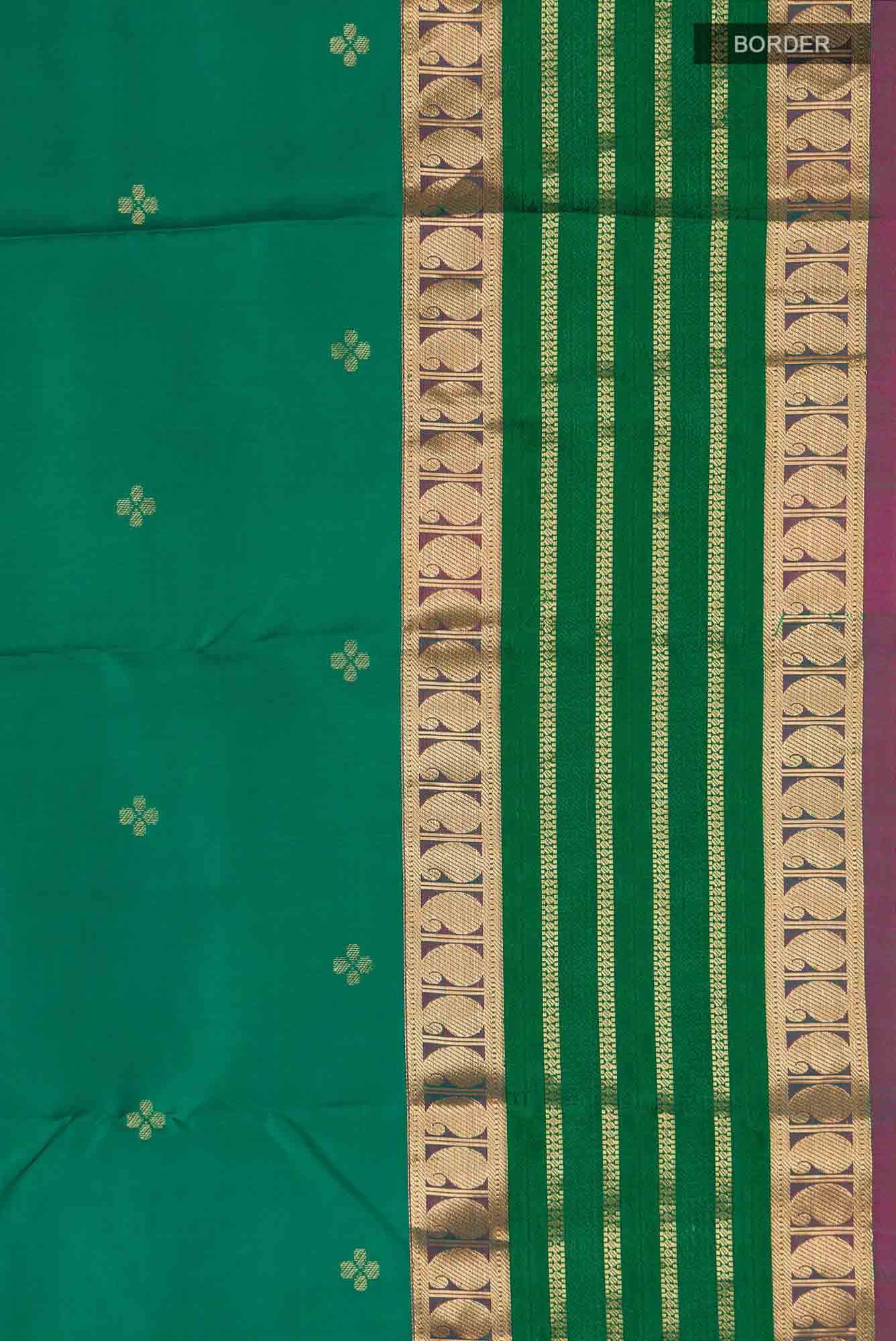 Green Kanchipuram Silk Saree