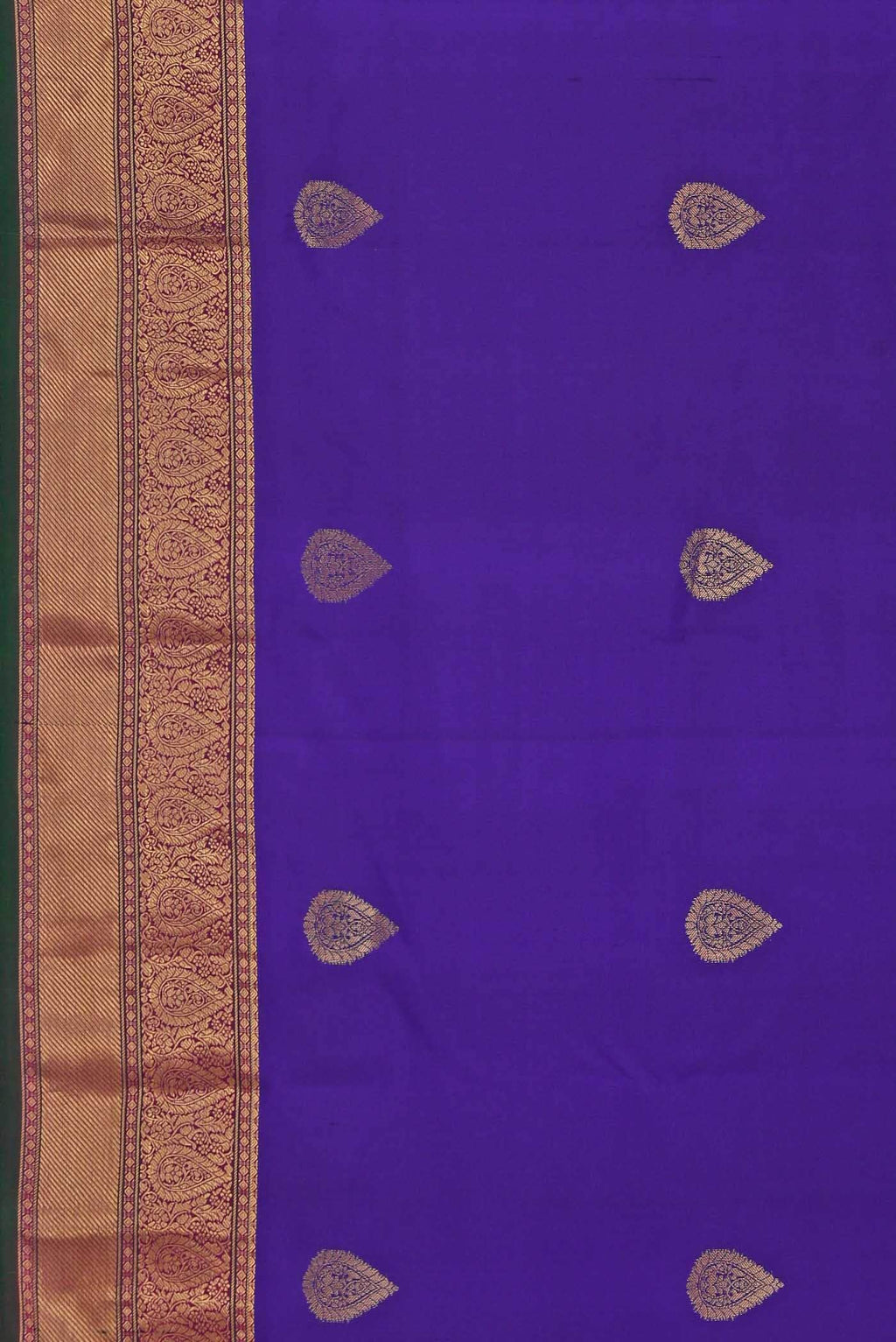 Blue Kanchipuram Silk Saree