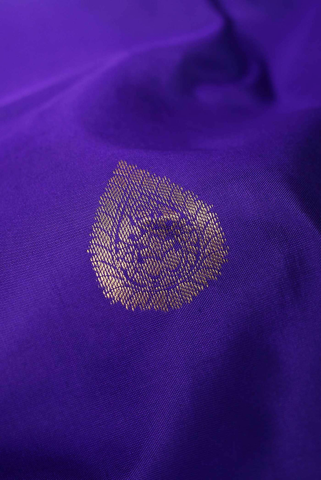 Blue Kanchipuram Silk Saree