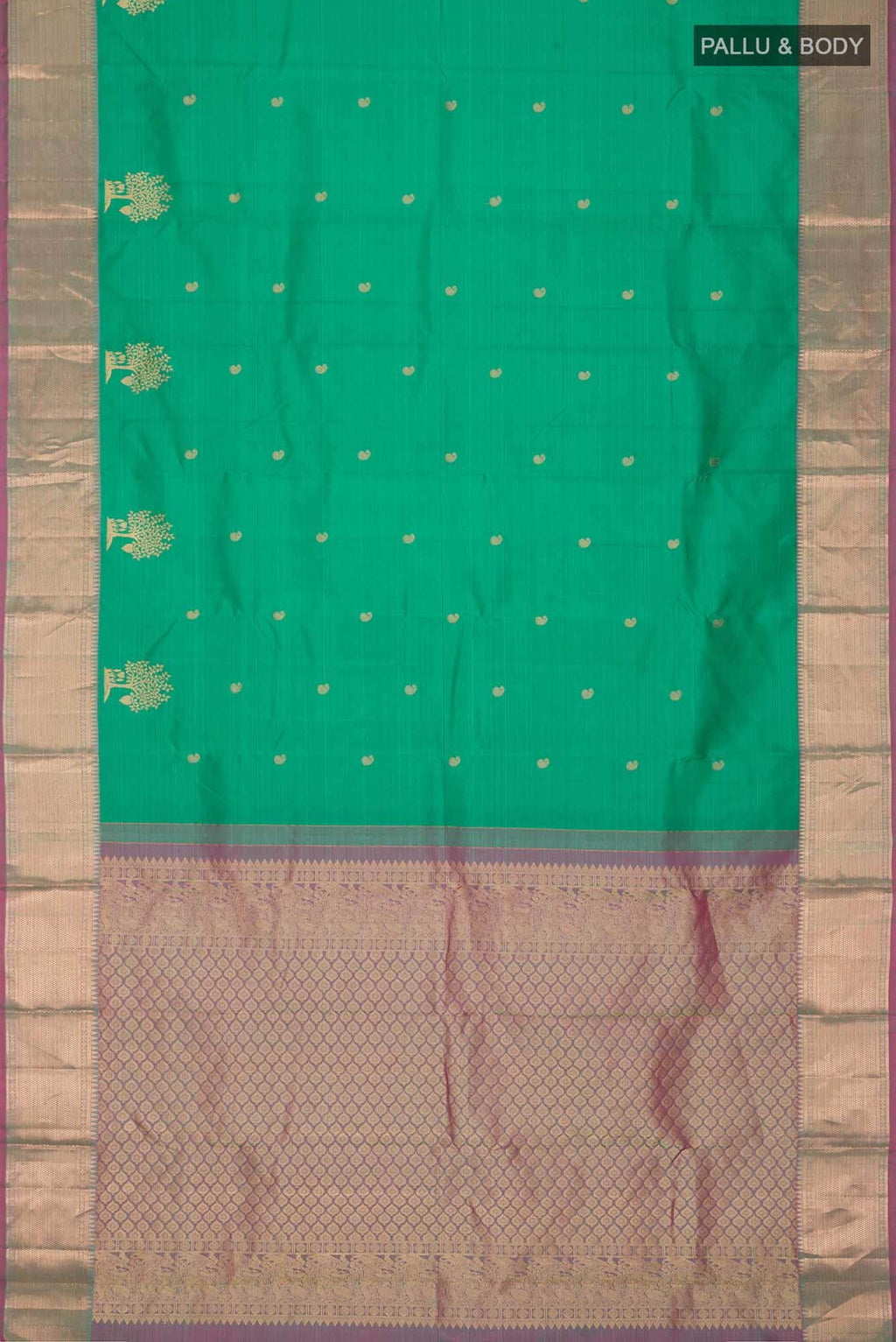 Green Kanchipuram Silk Saree