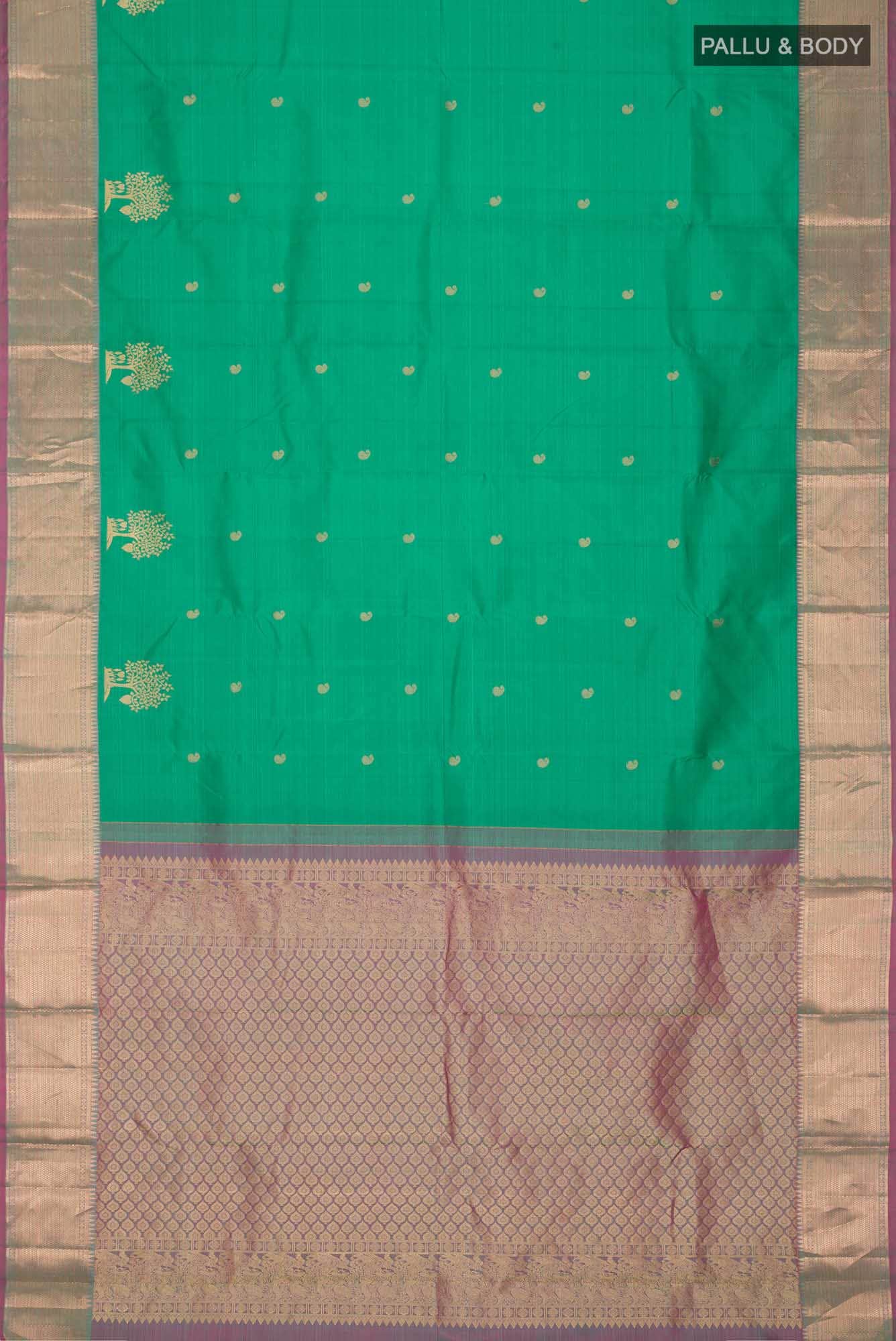 Green Kanchipuram Silk Saree