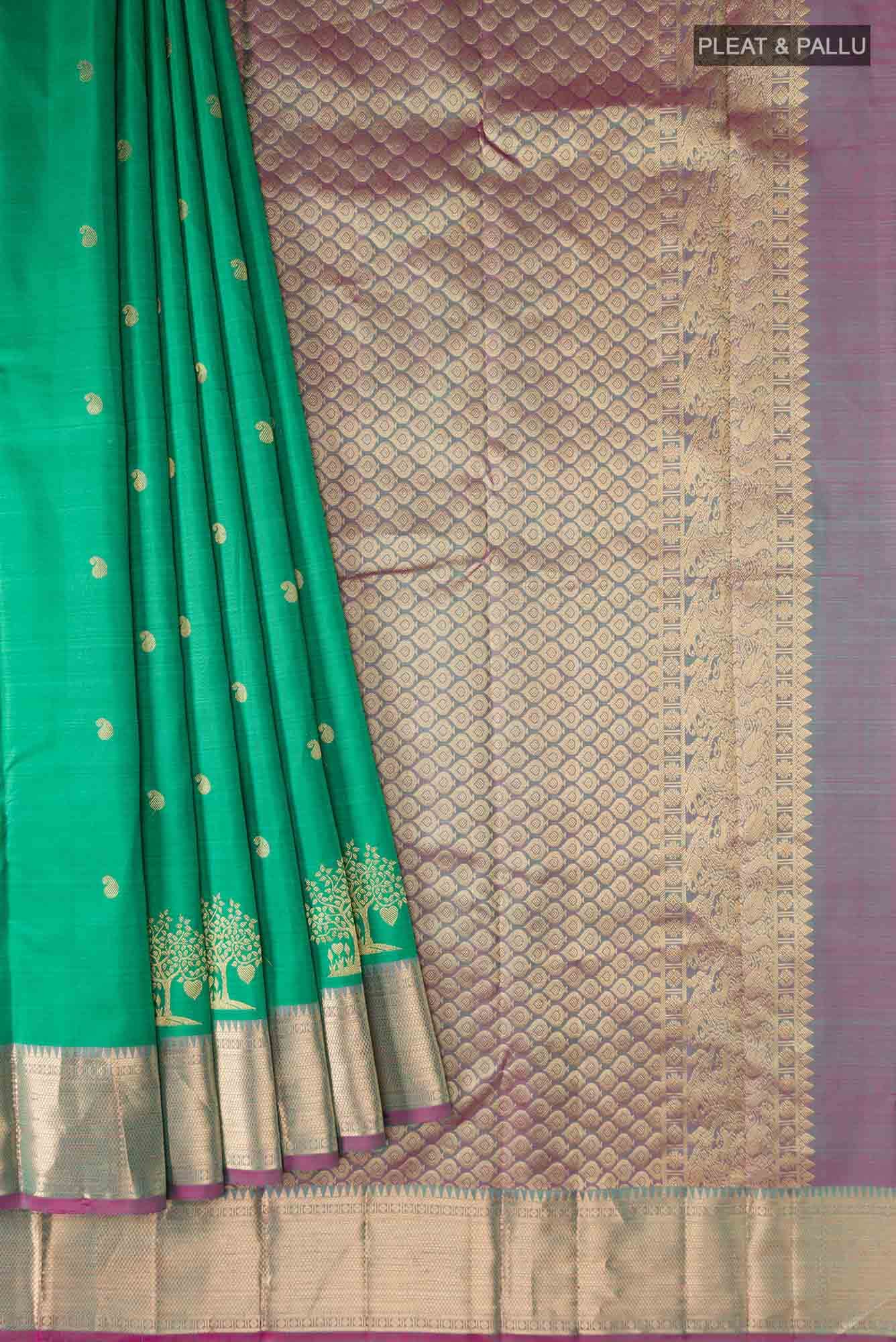 Green Kanchipuram Silk Saree