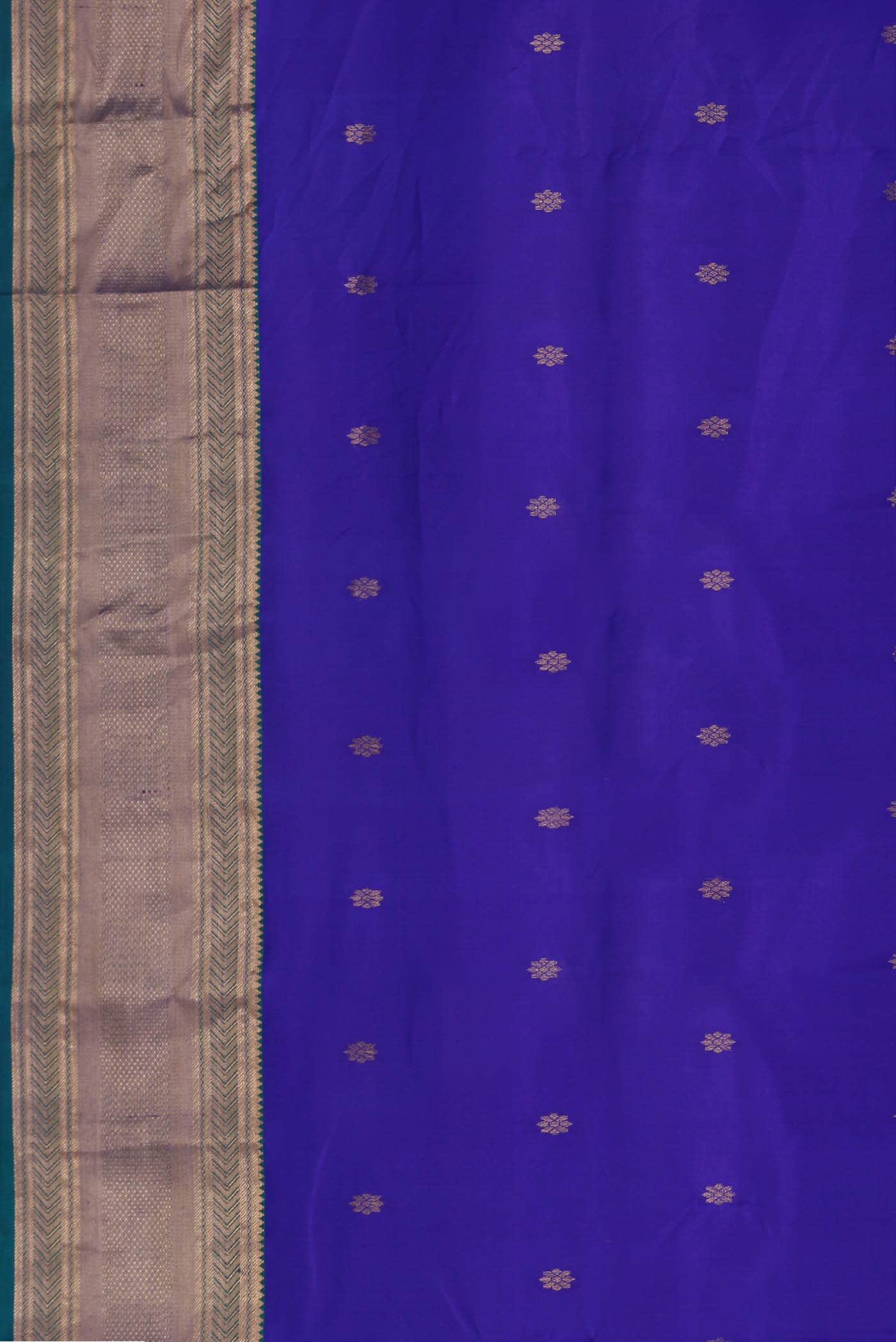Blue Kanchipuram Silk Saree