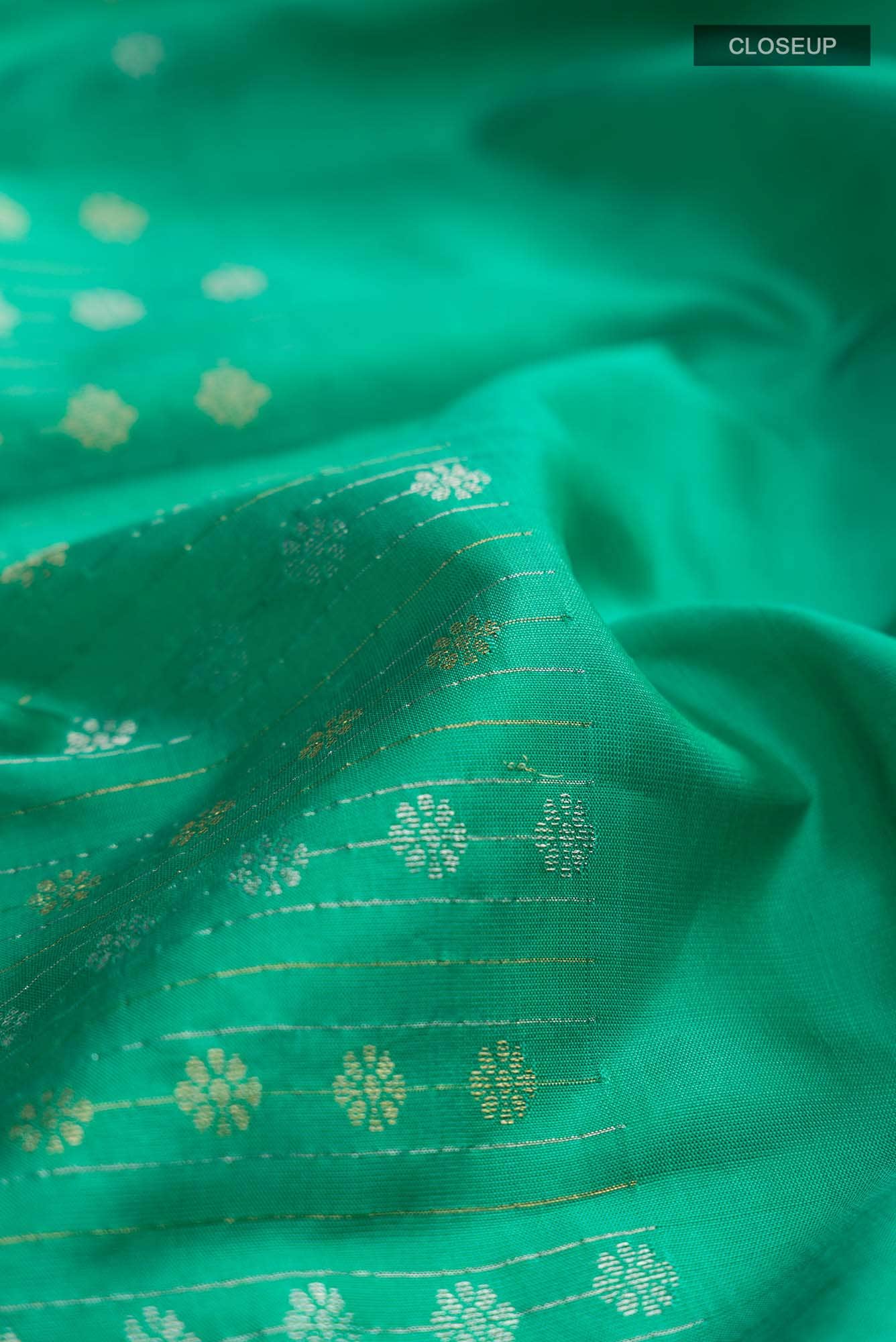 Green Kanchipuram Silk Saree