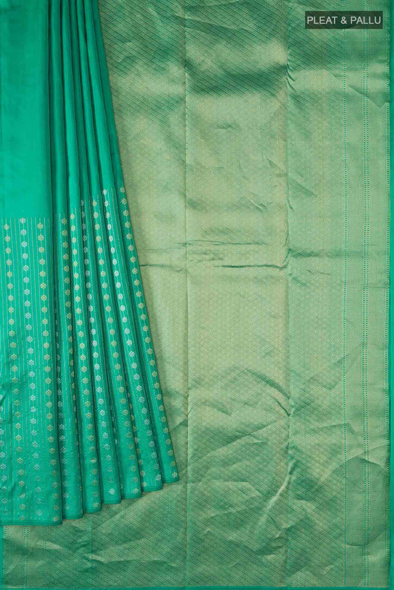 Green Kanchipuram Silk Saree