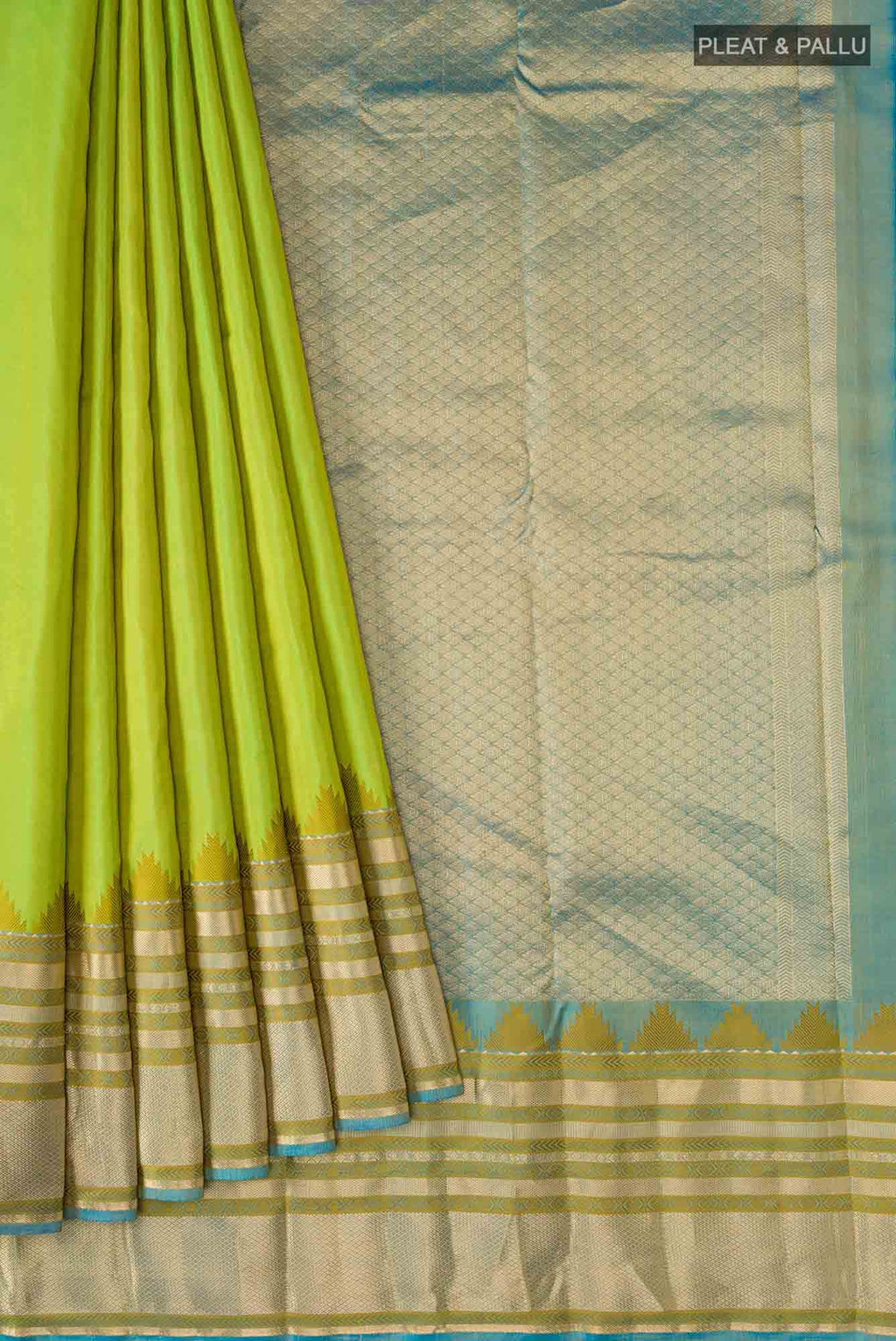 Green Kanchipuram Silk Saree