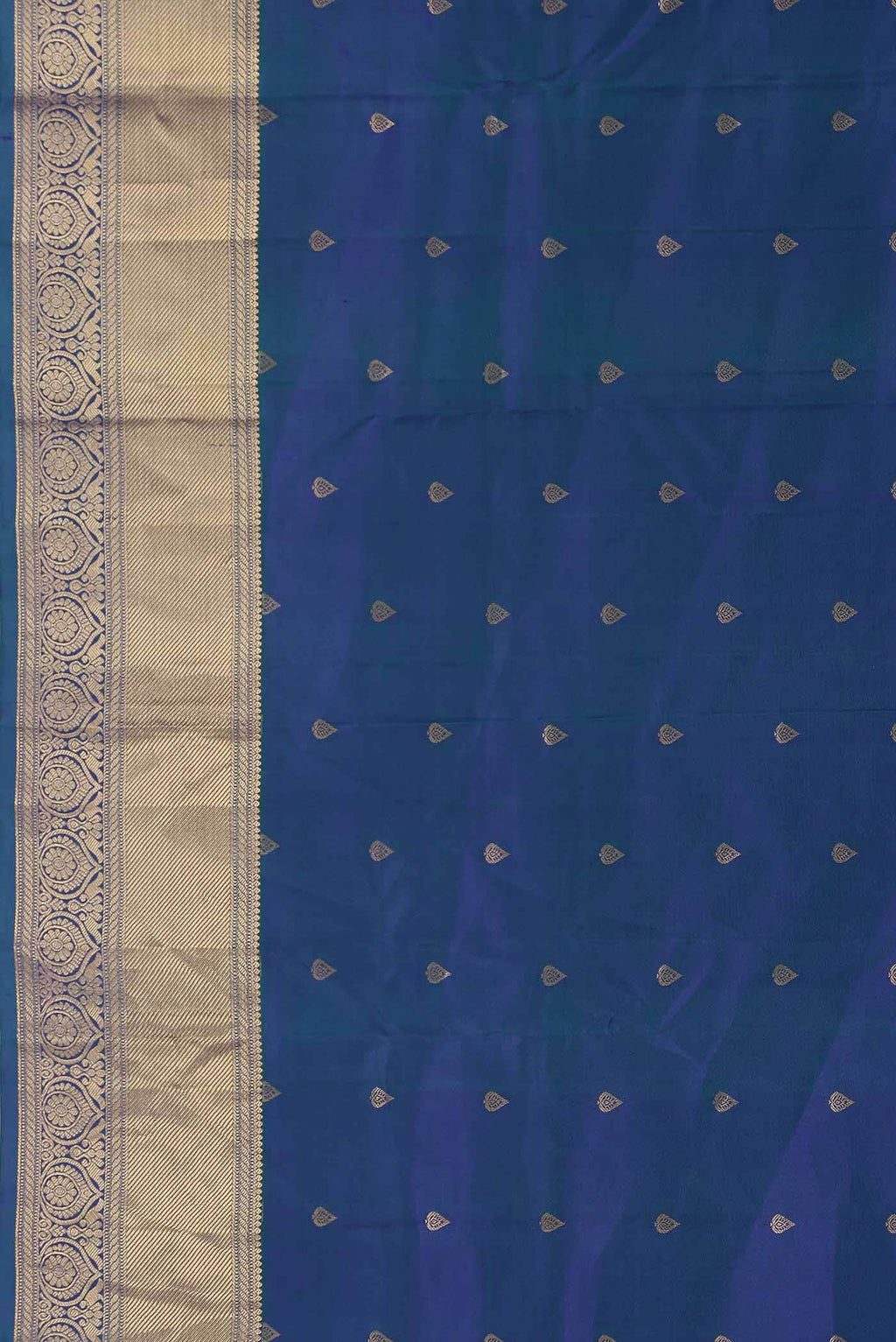 Blue Kanchipuram Silk Saree