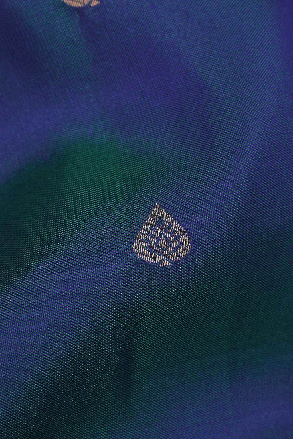 Blue Kanchipuram Silk Saree