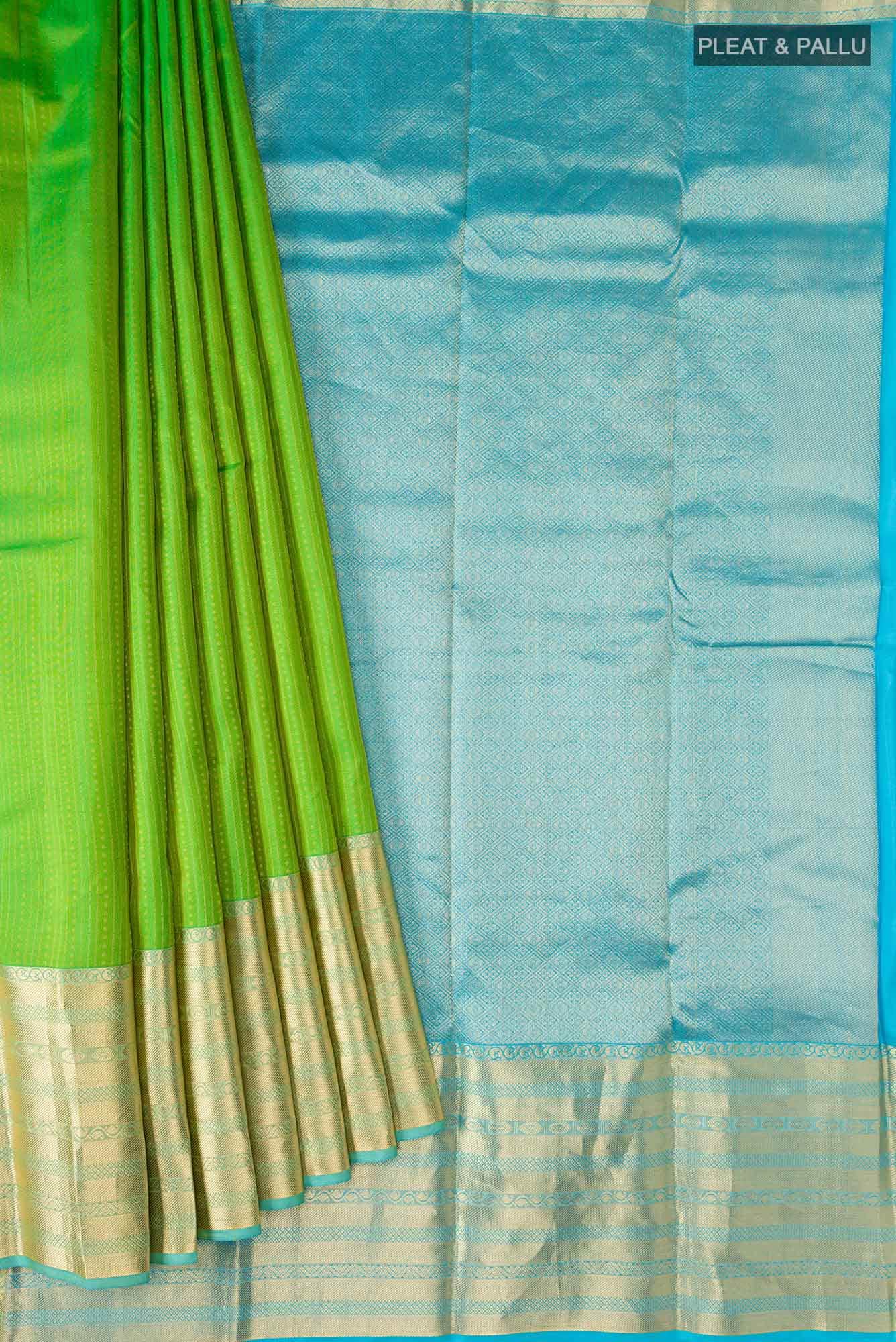 Green Kanchipuram Silk Saree