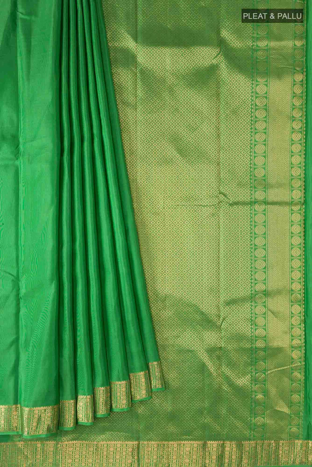 Green Kanchipuram Silk Saree