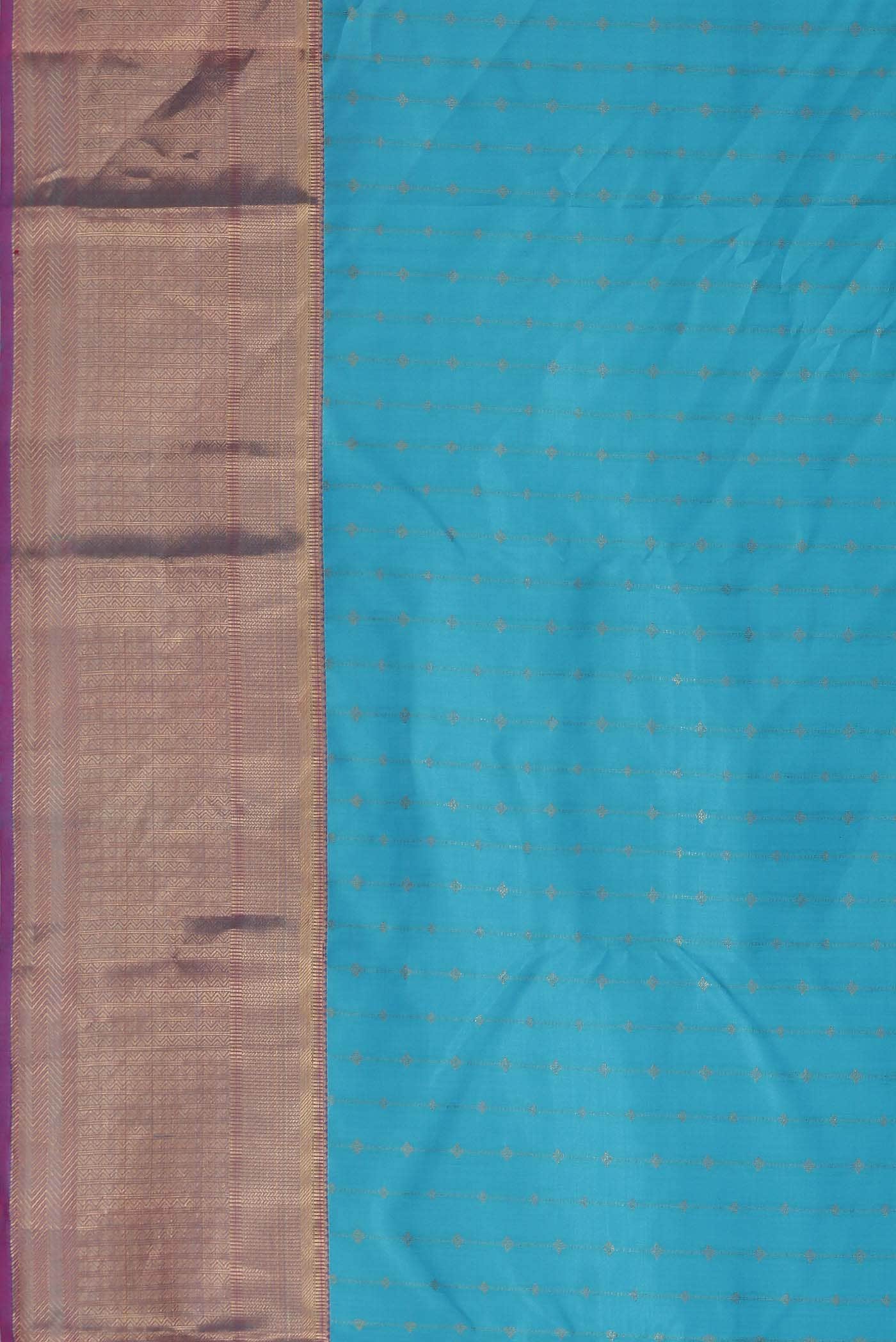 Blue Kanchipuram Silk Saree