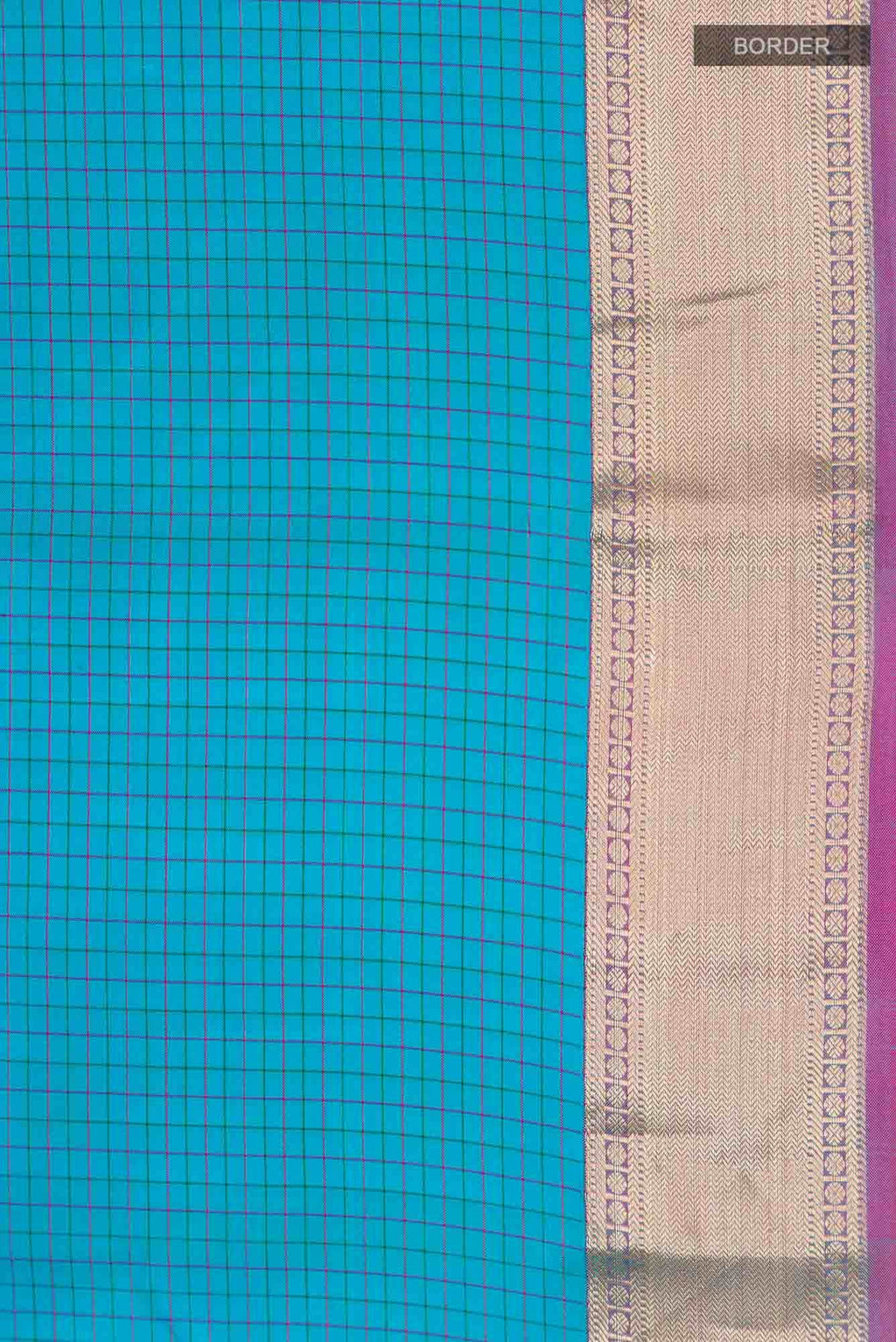 Blue Kanchipuram Silk Saree