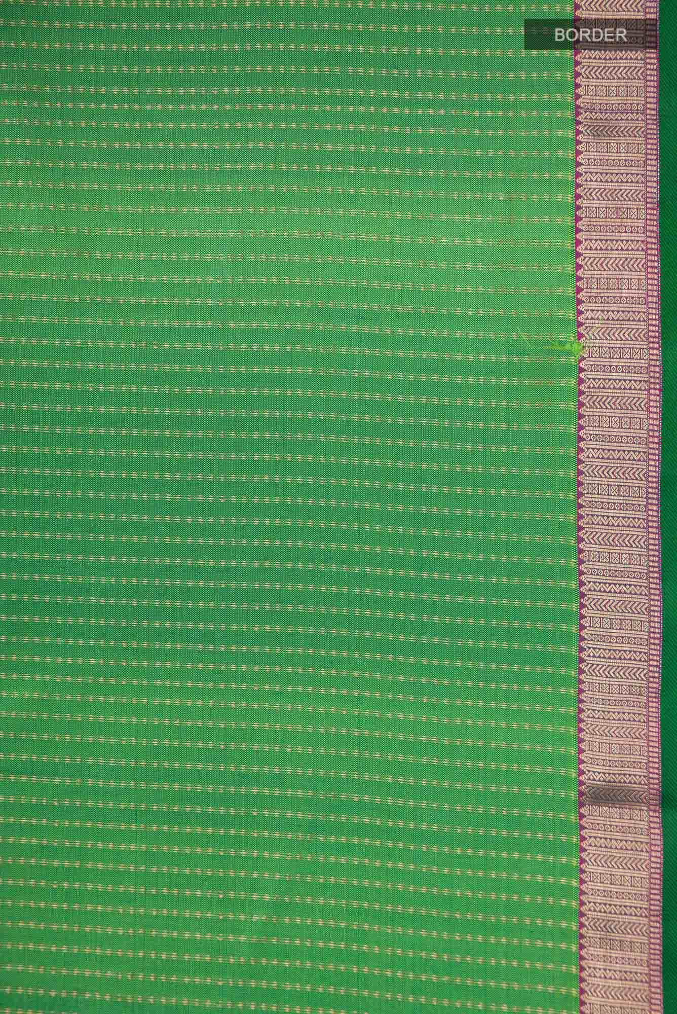Green Kanchipuram Silk Saree