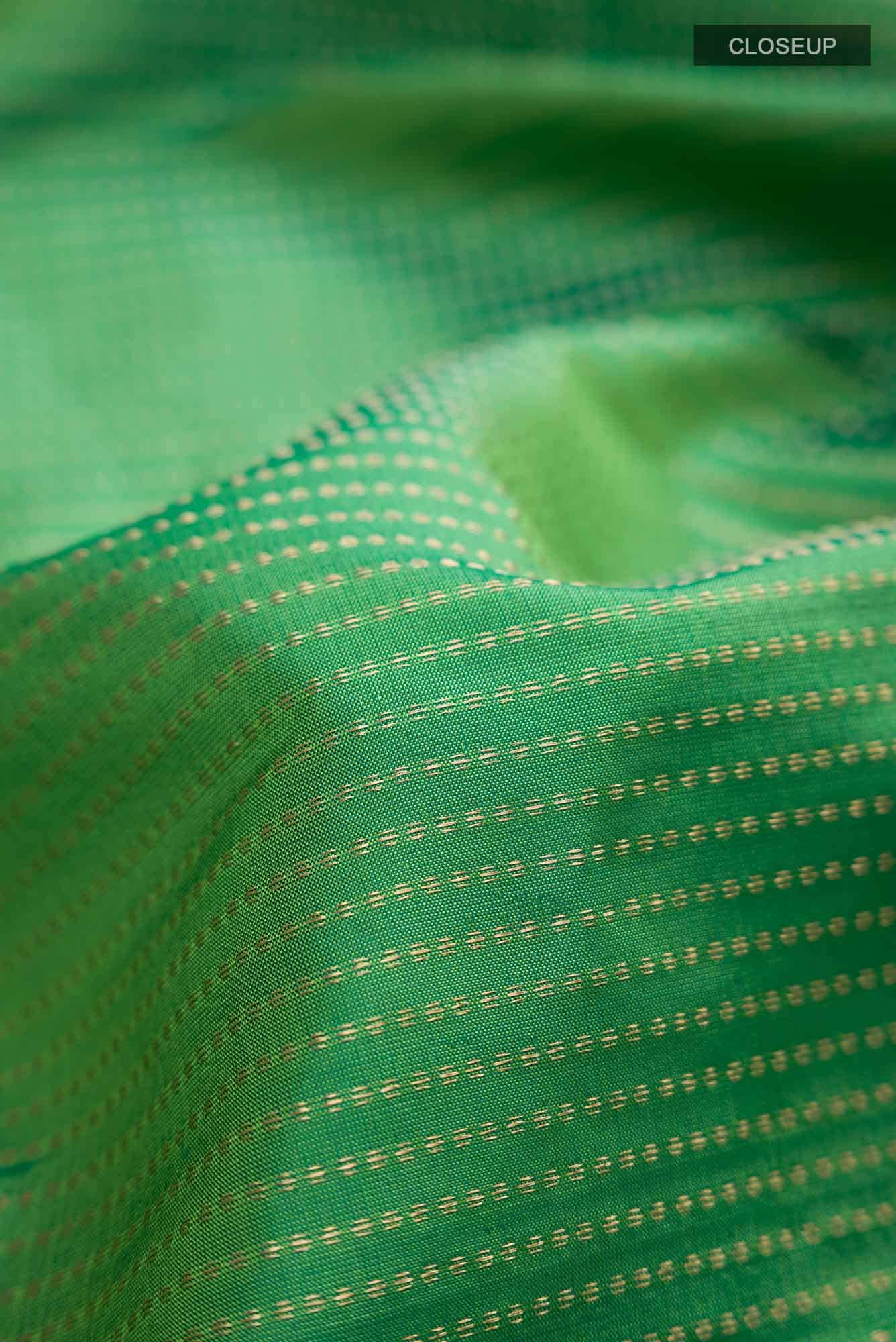 Green Kanchipuram Silk Saree