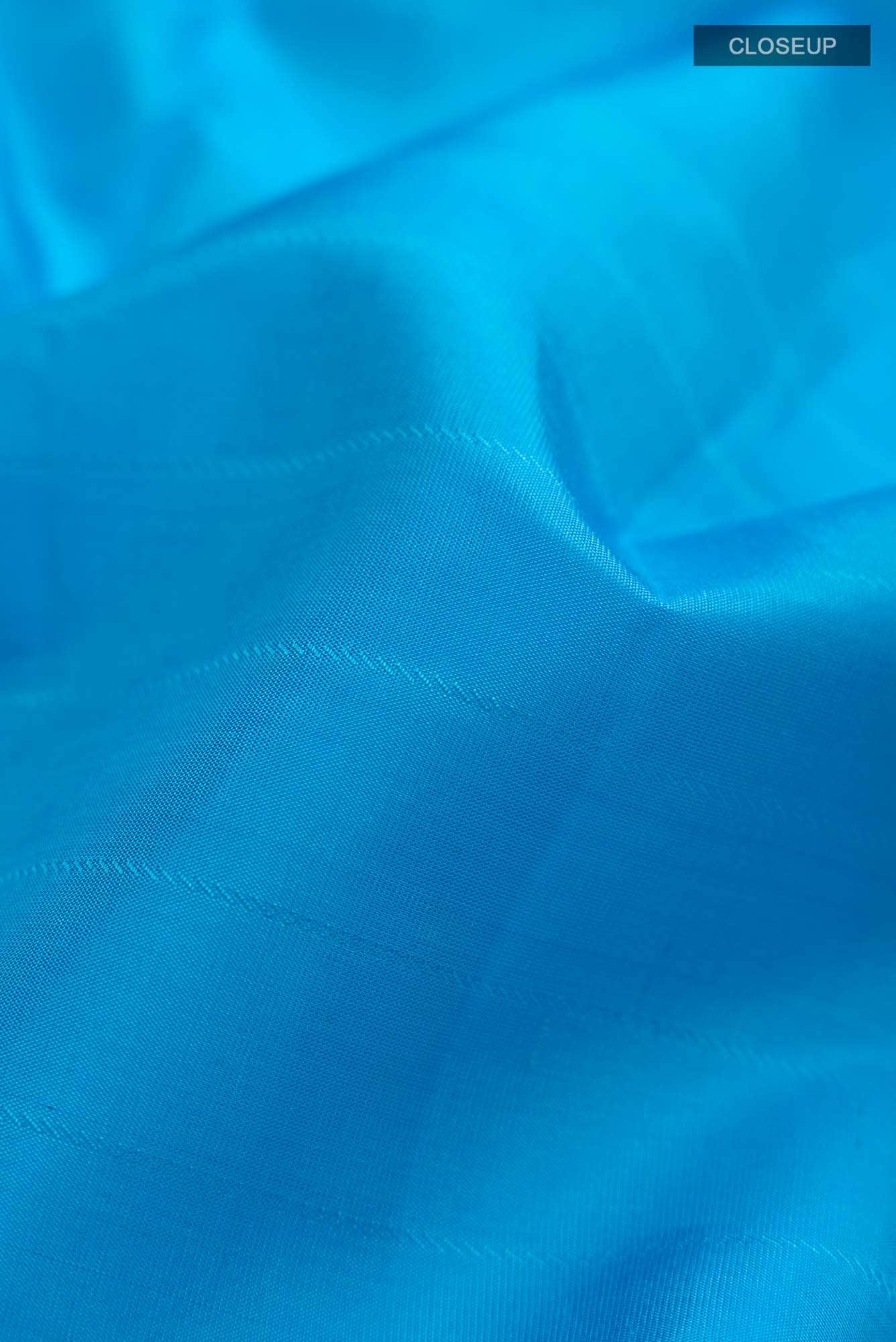 Blue Kanchipuram Silk Saree