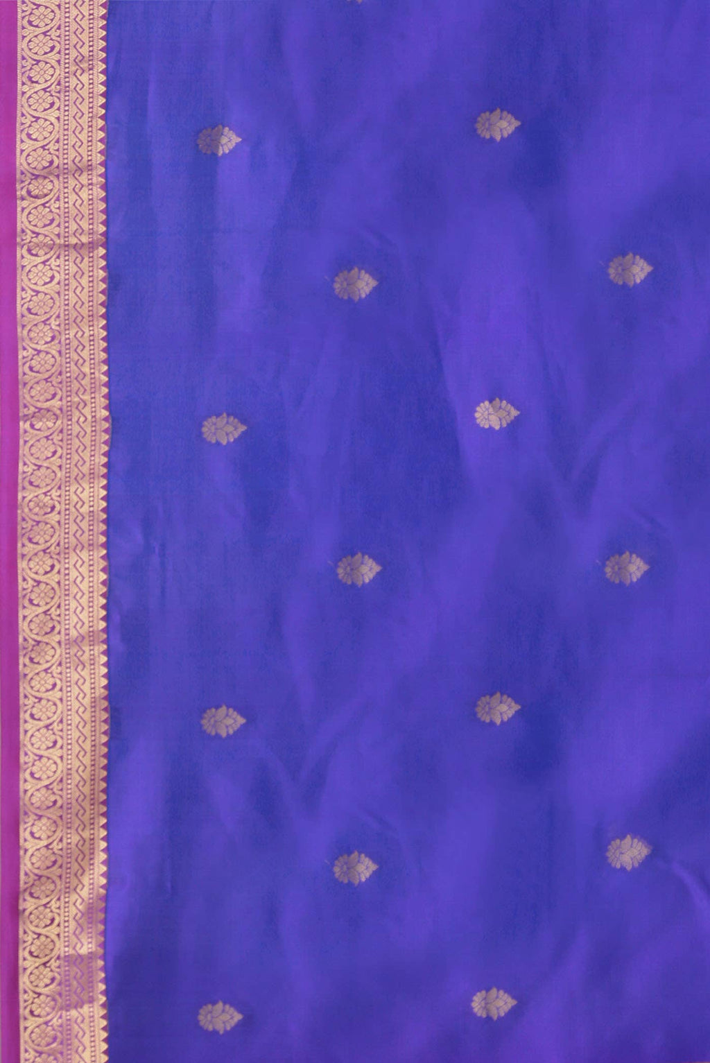 Blue Kanchipuram Silk Saree