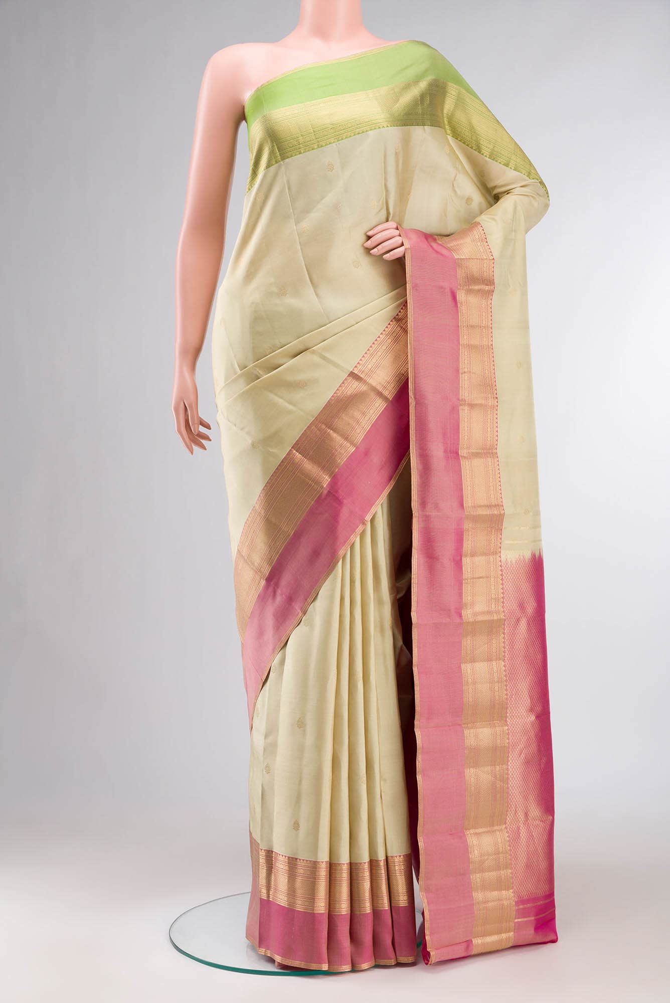 Green Kanchipuram Silk Saree
