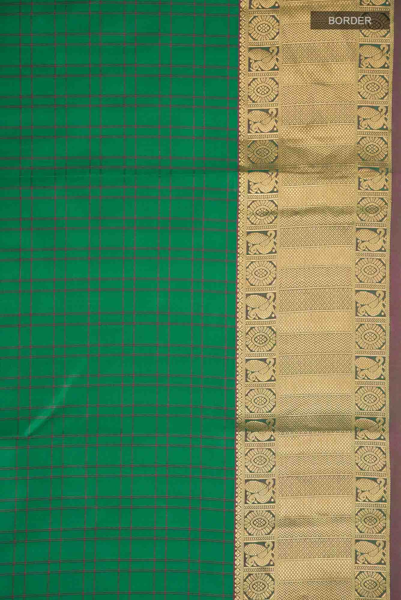Green Kanchipuram Silk Saree