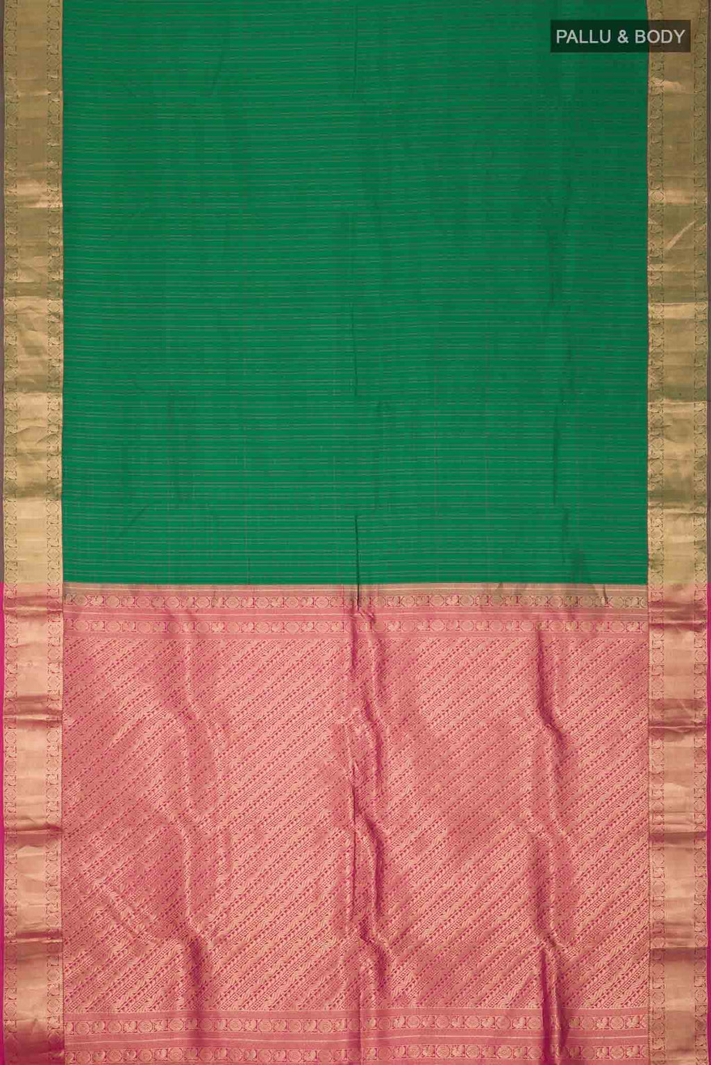 Green Kanchipuram Silk Saree