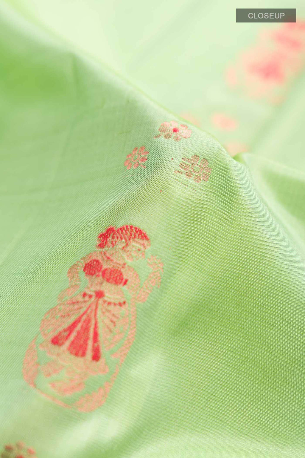 Green Baluchari Silk Saree