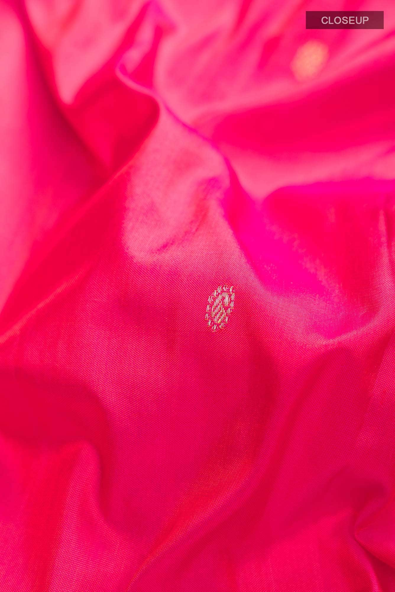 Pink Paithani Silk Saree