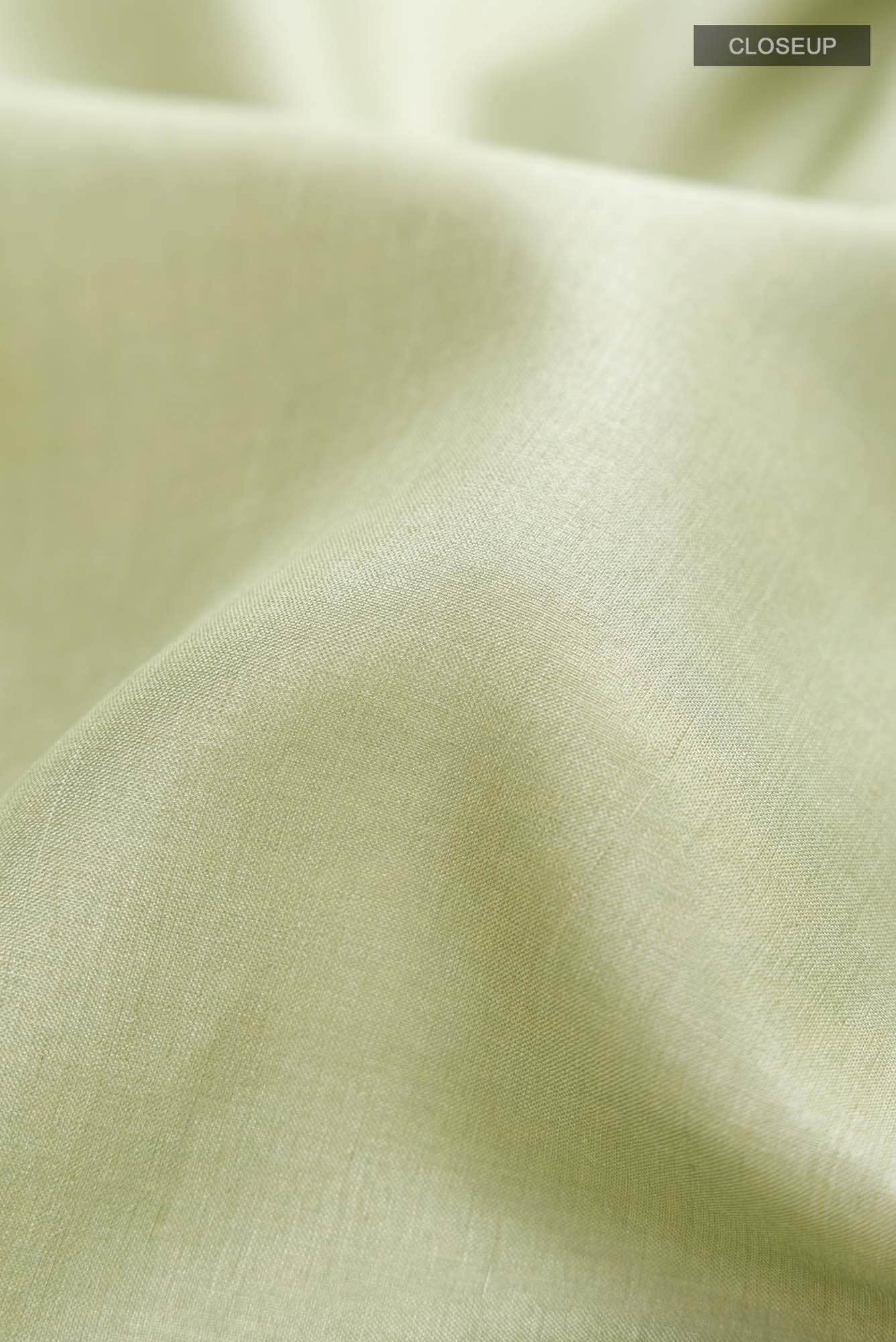 Green Bhagalpuri Tussar Silk Saree
