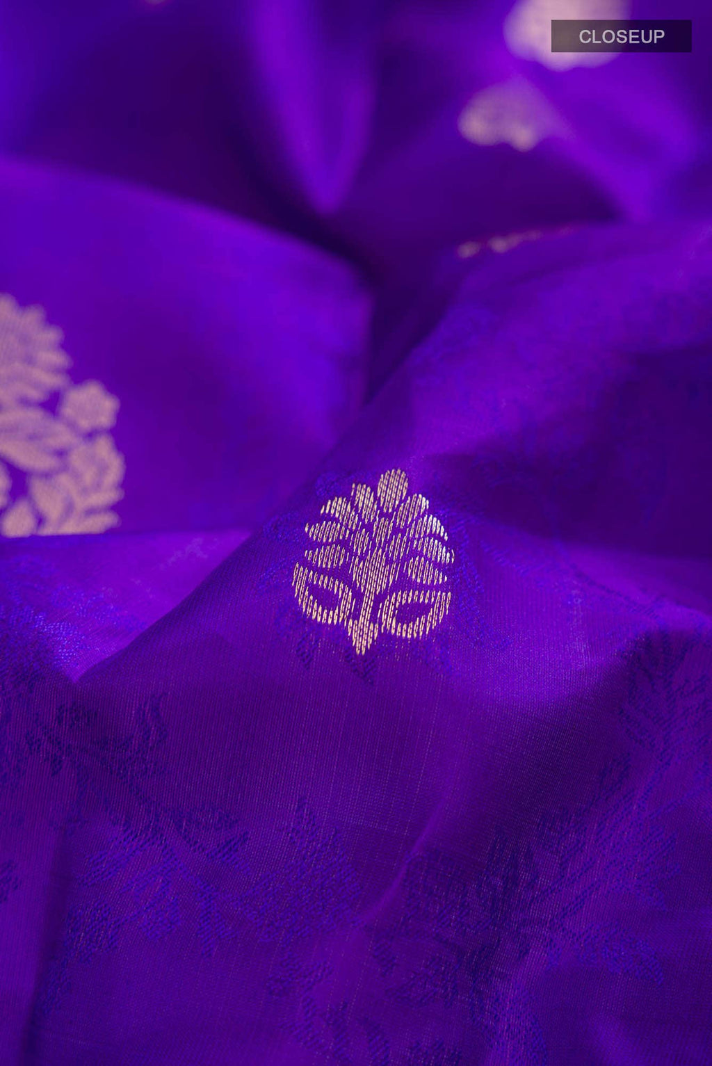 Blue Kanchipuram Silk Saree