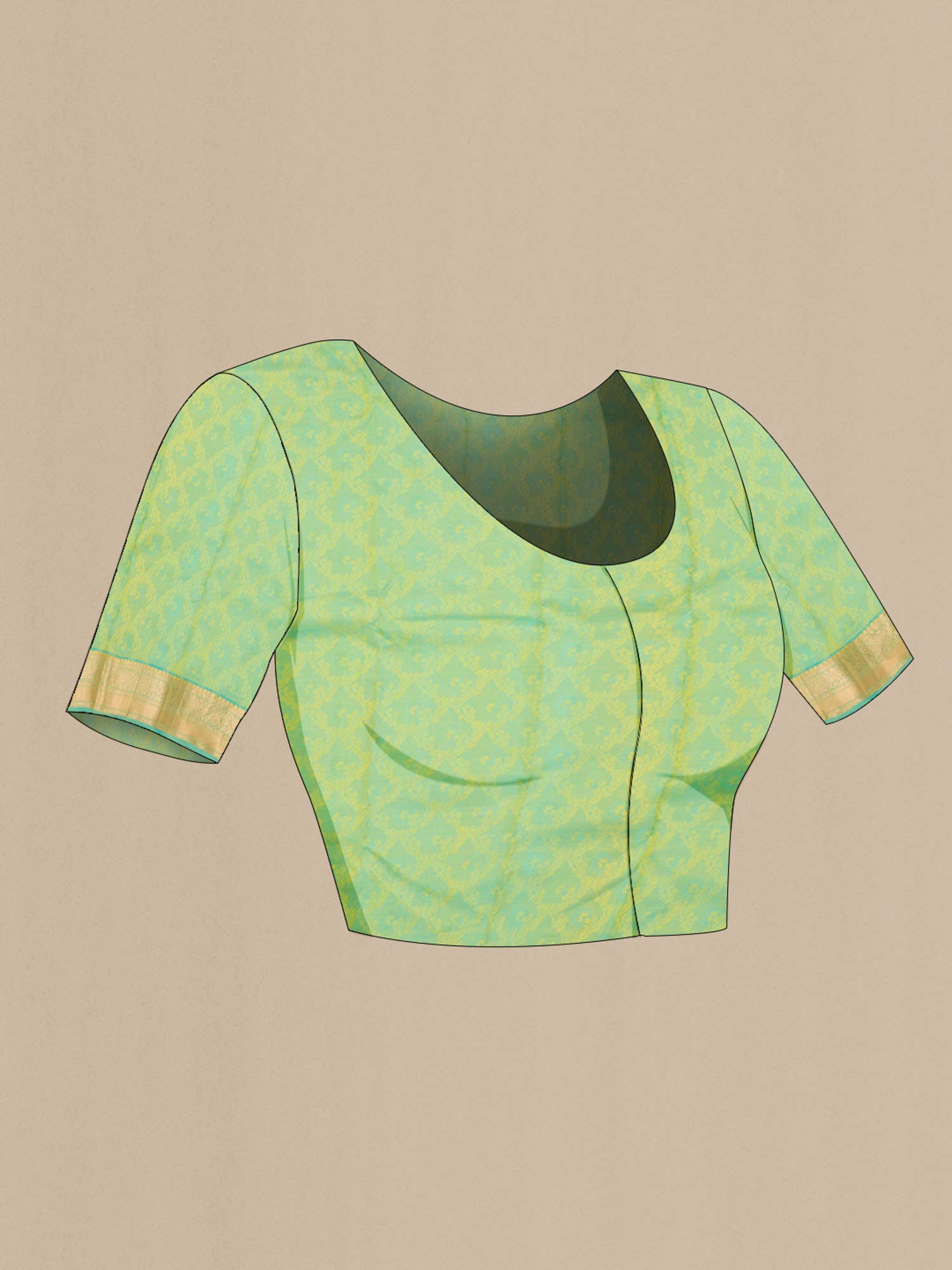 Green Kanchipuram Silk Saree
