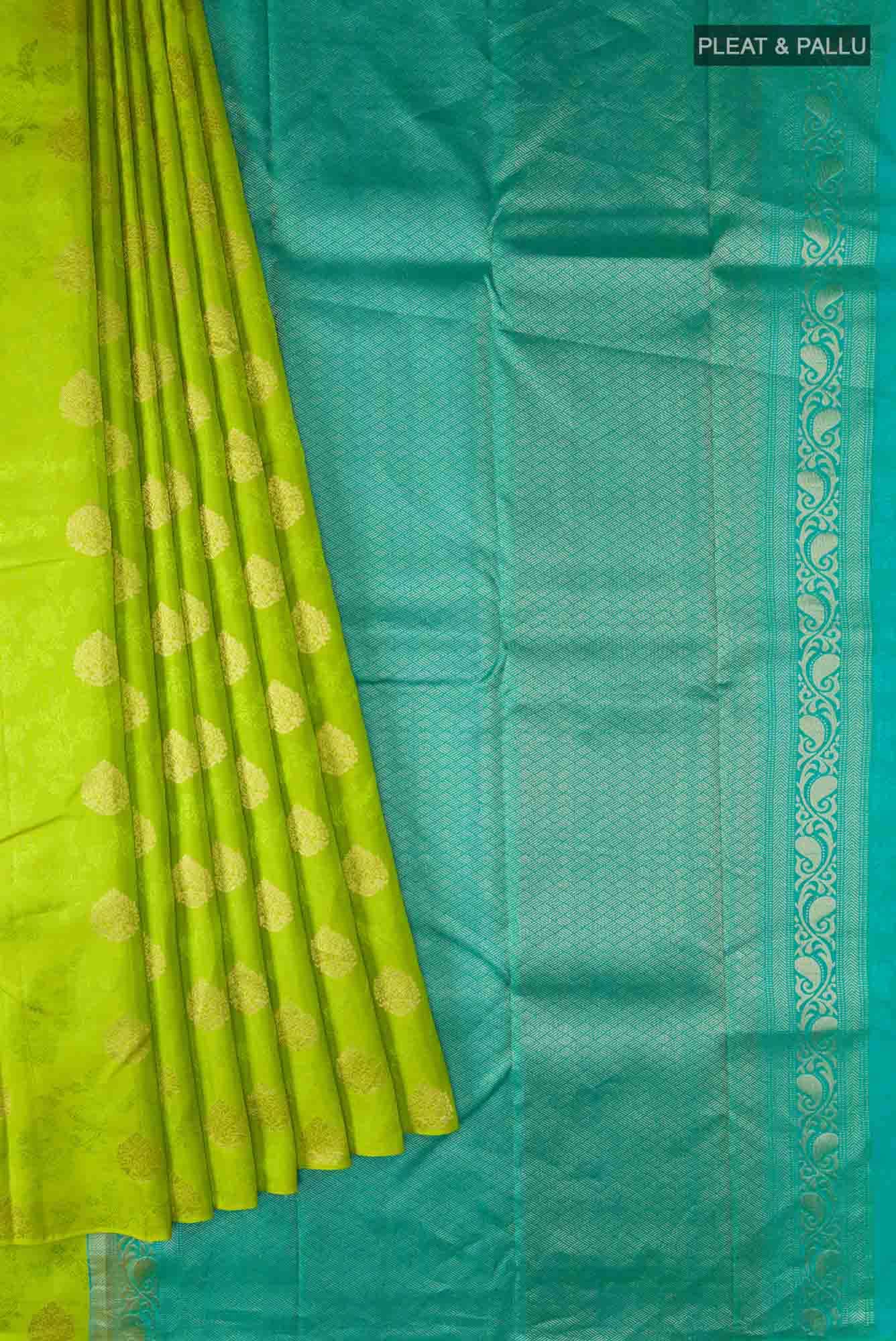 Green Kanchipuram Silk Saree
