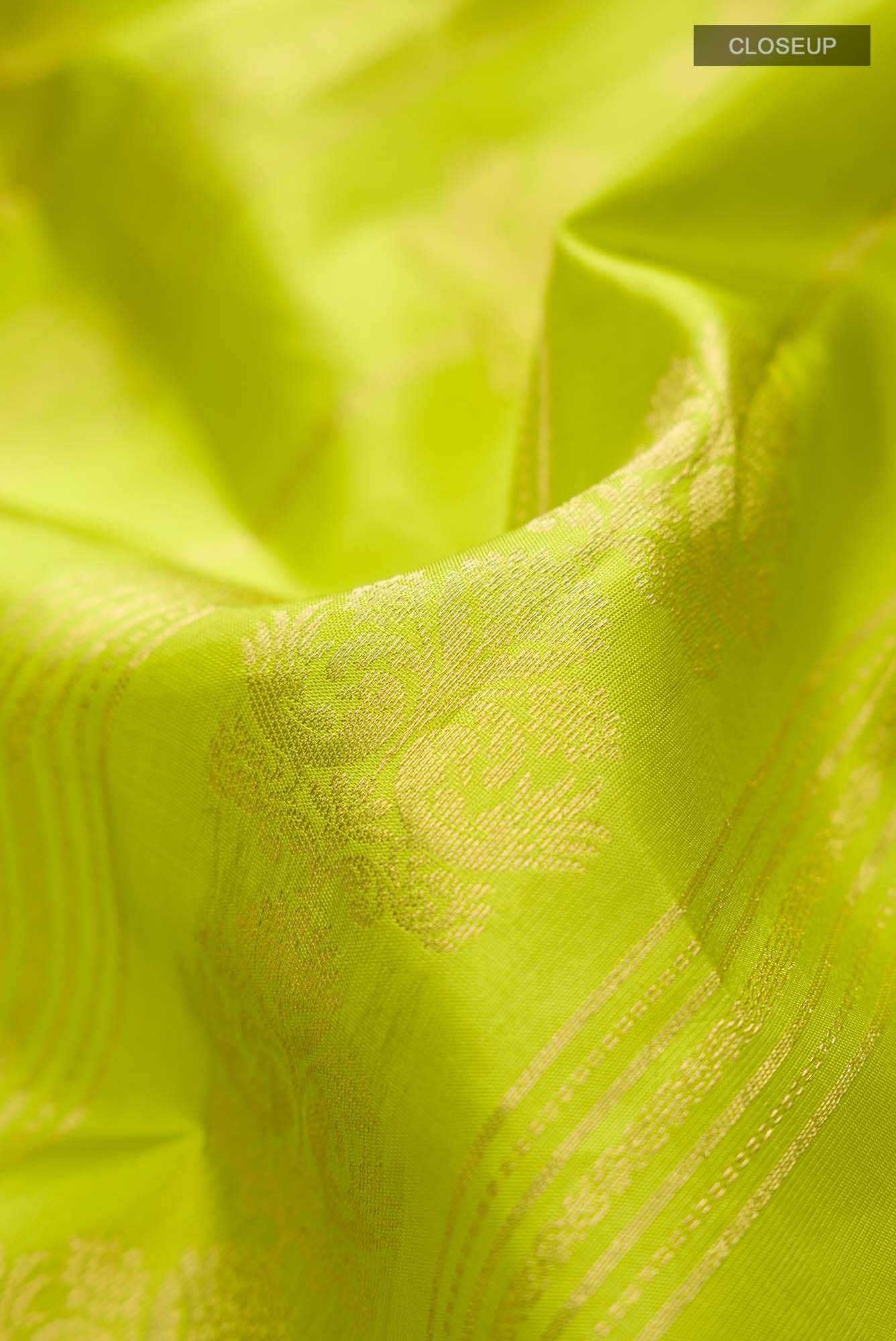 Green Kanchipuram Silk Saree