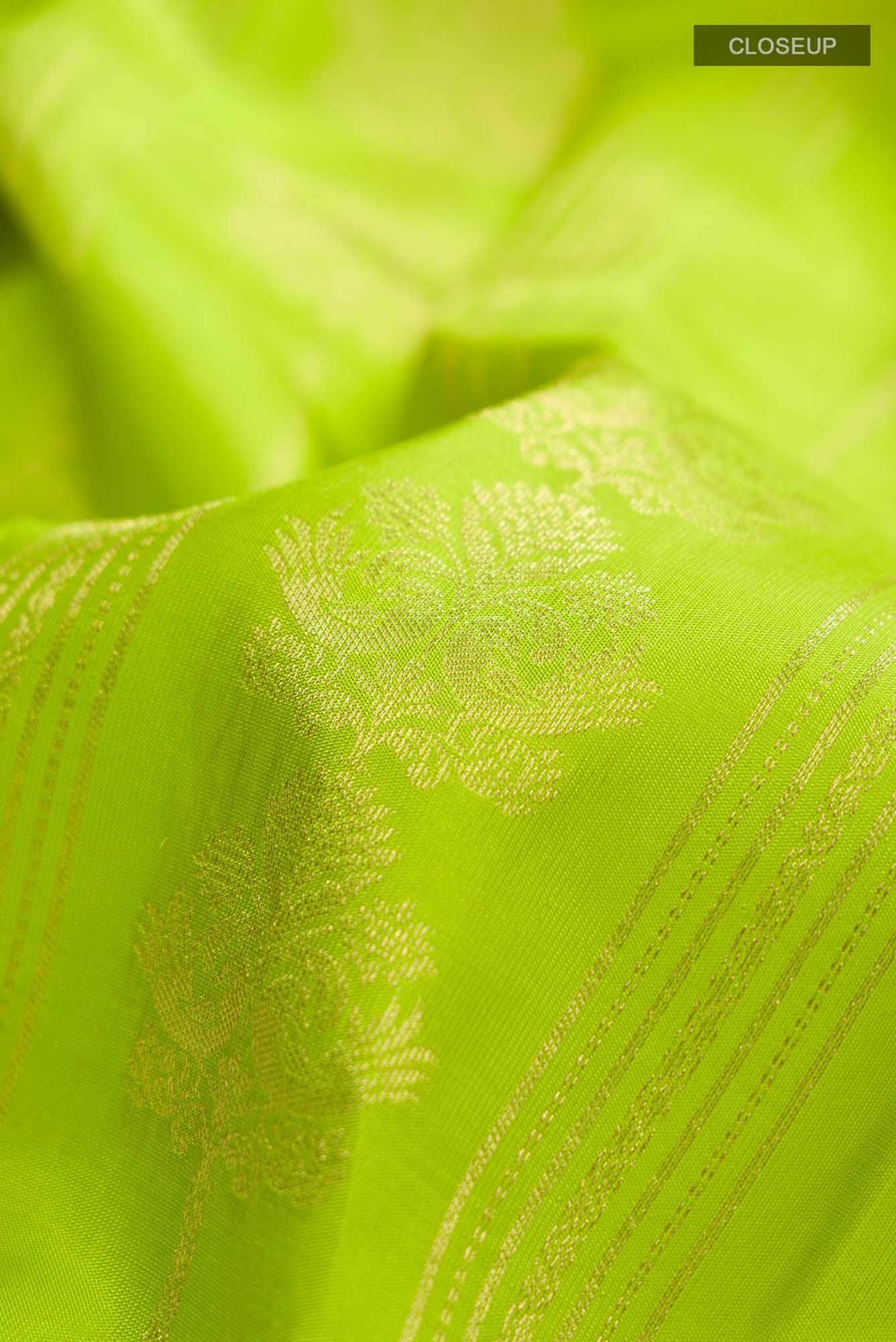 Green Kanchipuram Silk Saree
