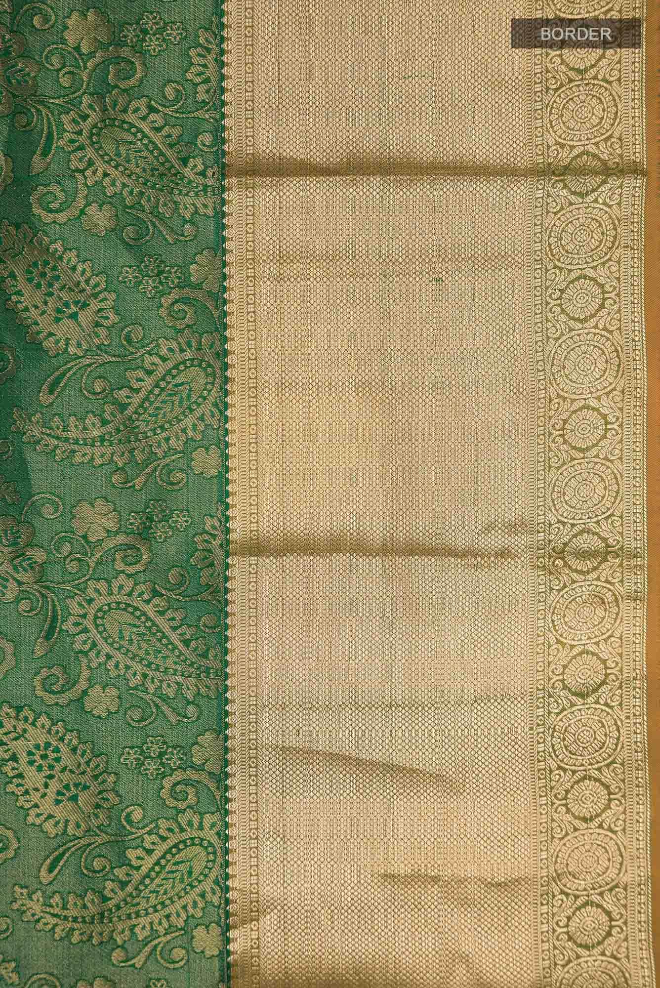 Green Kanchipuram Silk Saree