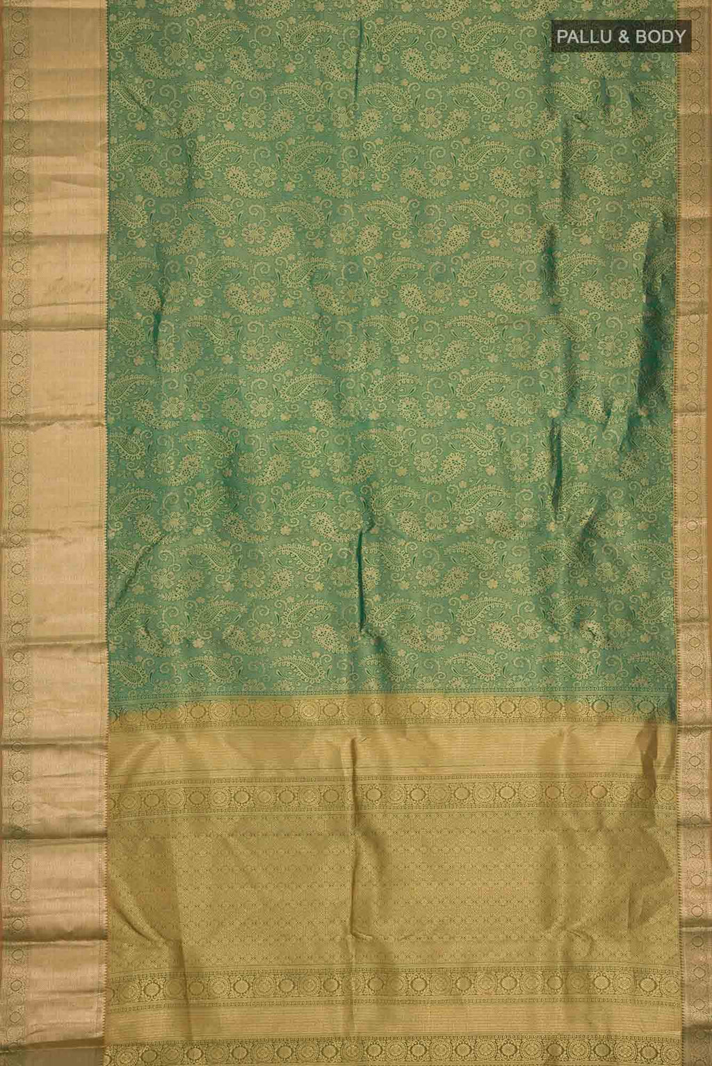 Green Kanchipuram Silk Saree