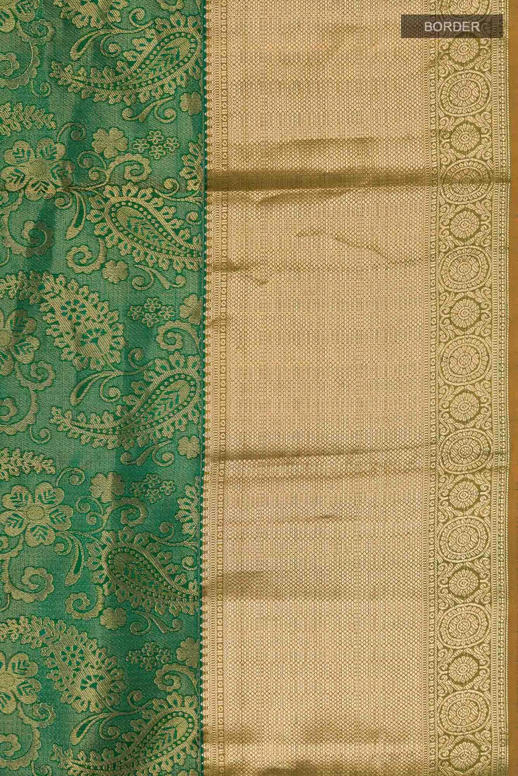 Green Kanchipuram Silk Saree